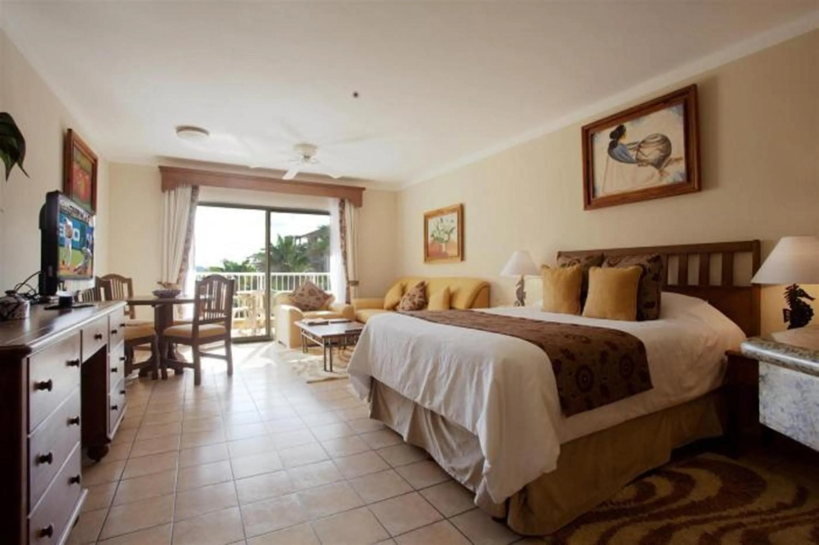 Decorative detail, Bed in Suites at Villa Del Palmar Cabo San Lucas Beach Resort and Spa