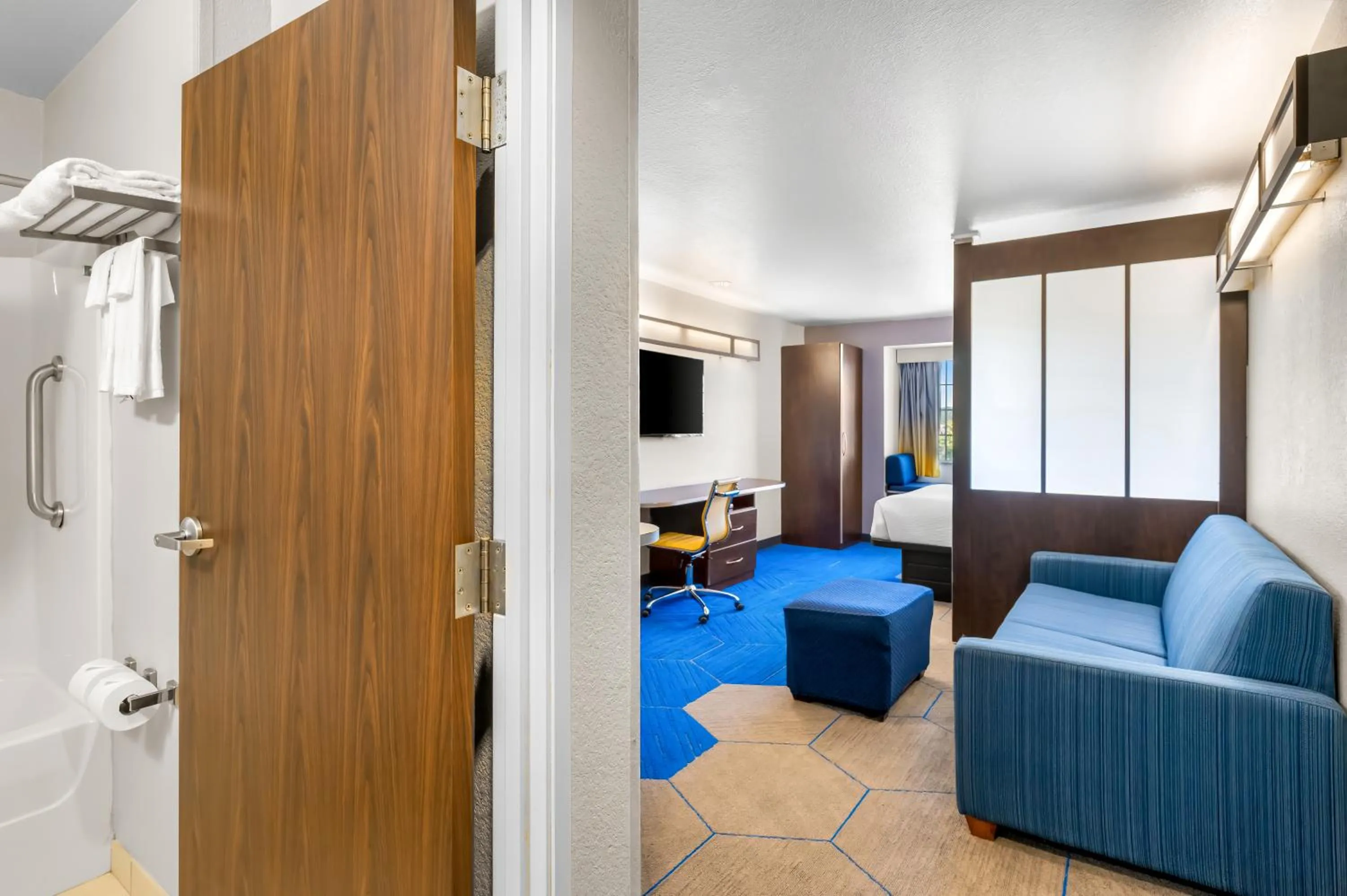 Photo of the whole room in Microtel Inn & Suites By Wyndham Conway