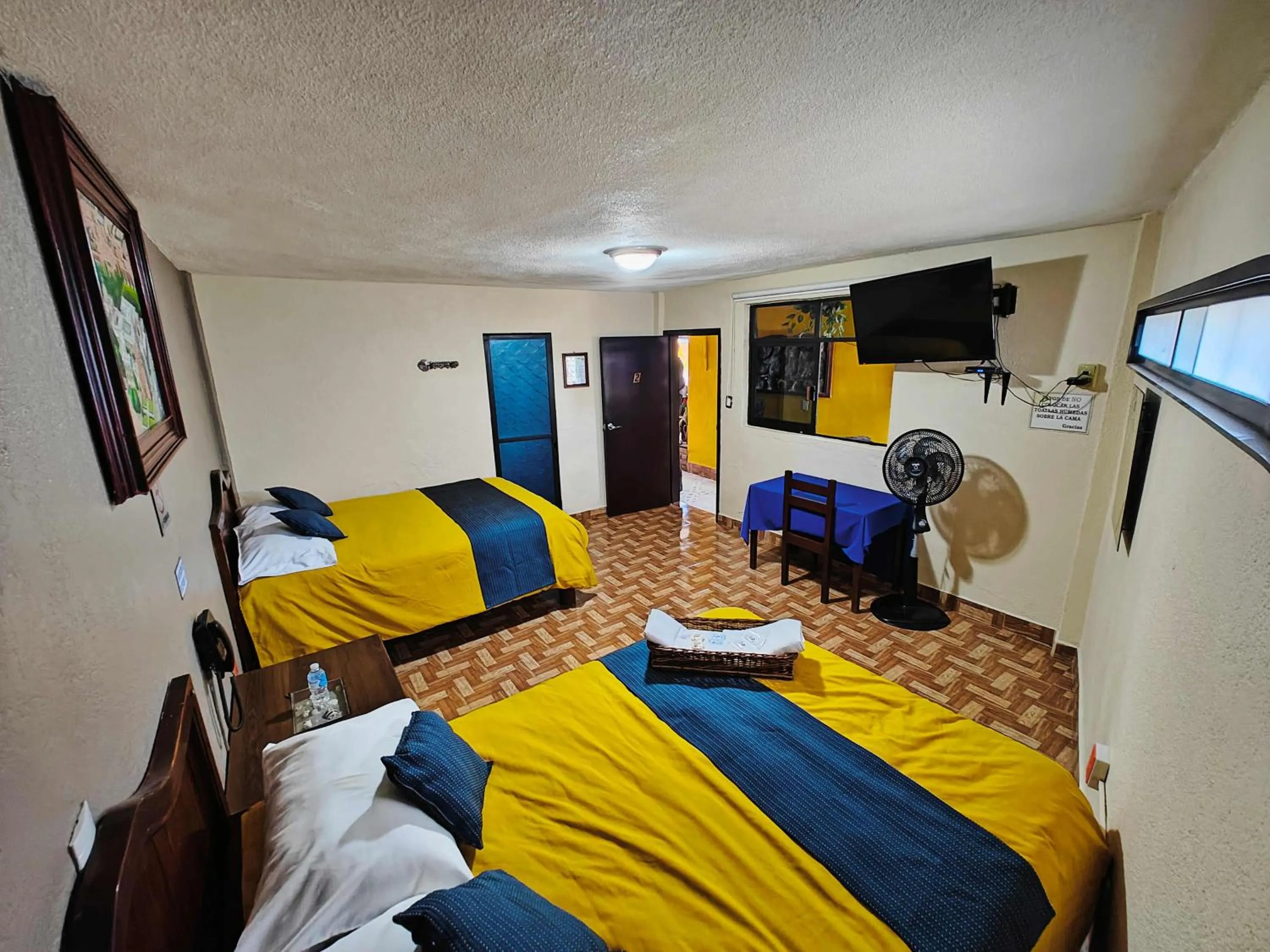 Area and facilities, Bed in Posada Arny