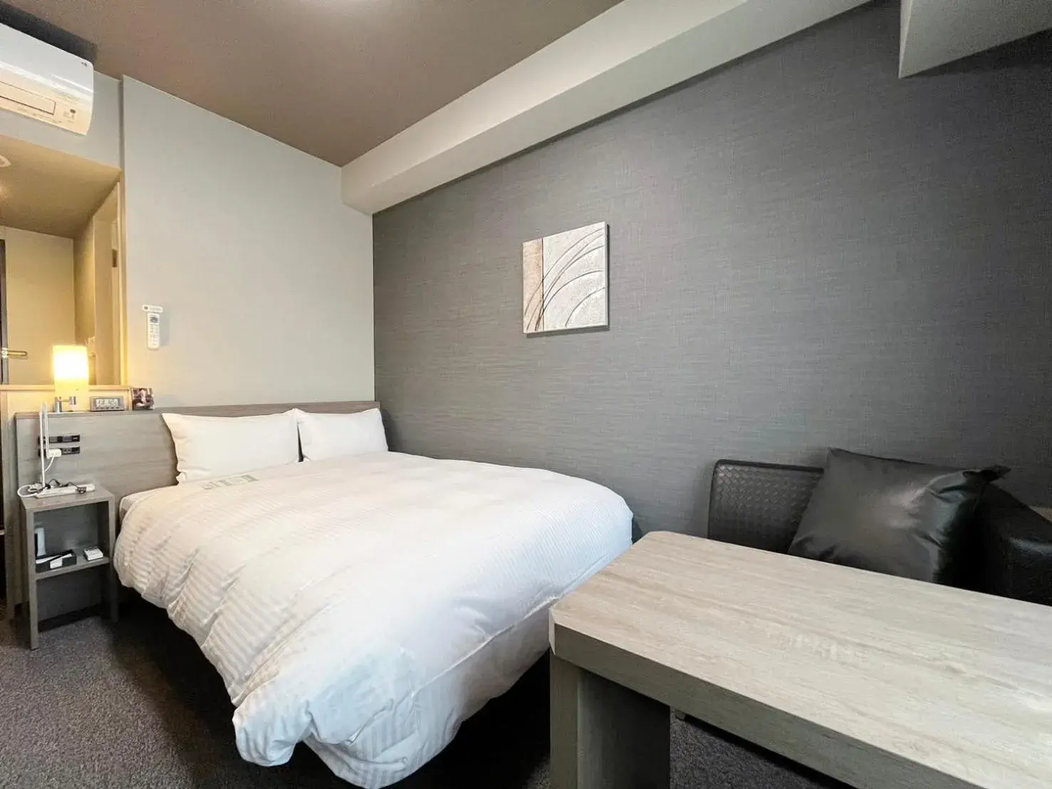 Photo of the whole room, Bed in Hotel Route Inn Rifu Photo of the whole room, Bed in Hotel Route Inn Rifu