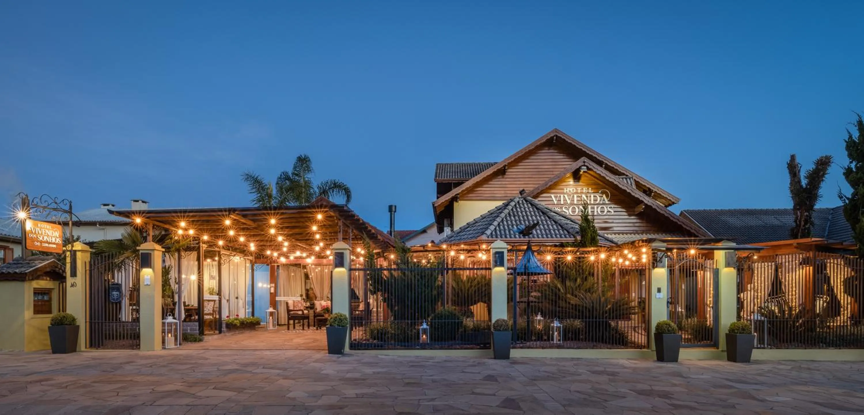 Property building in Hotel Vivenda dos Sonhos