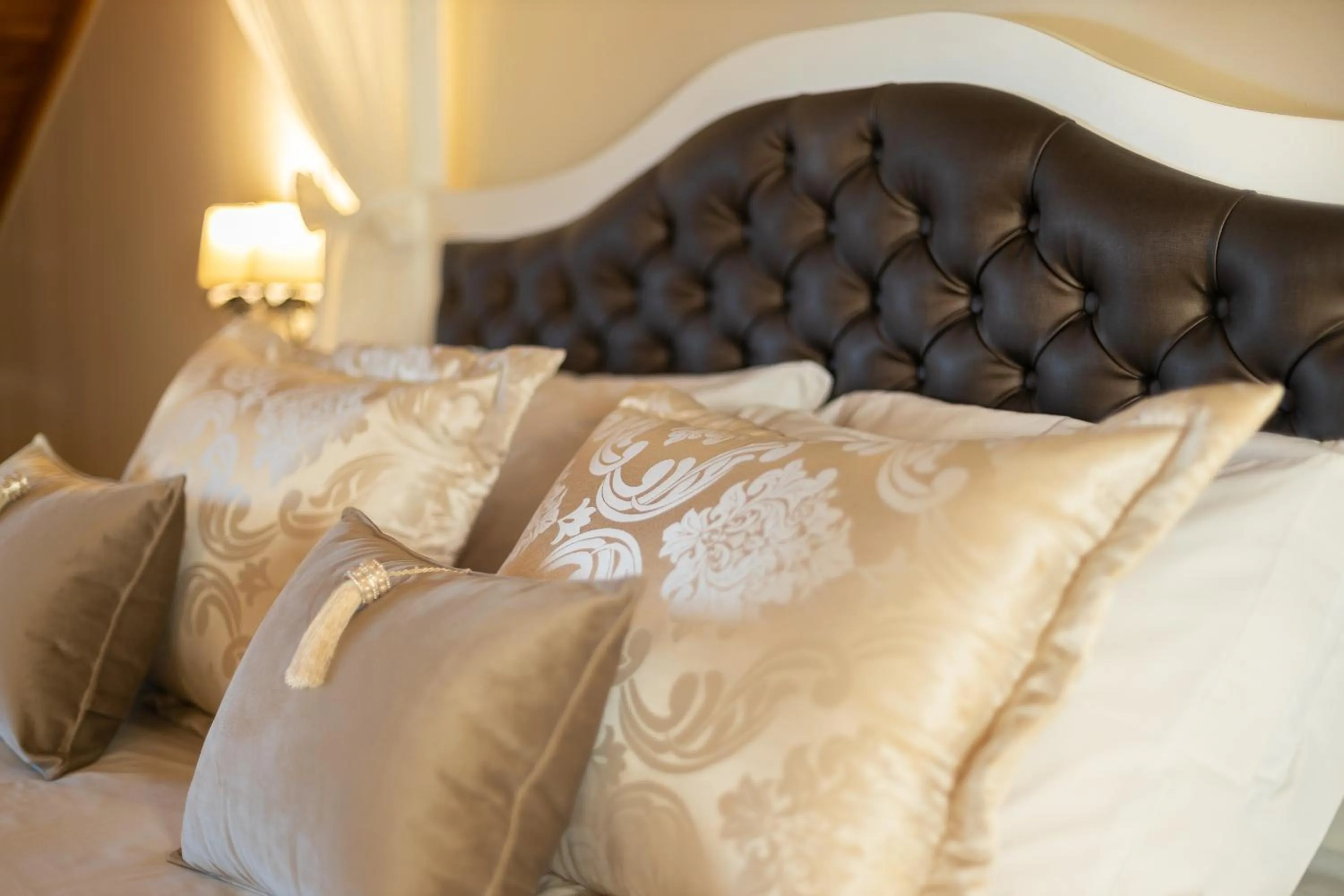 Bed in Hotel Vivenda dos Sonhos