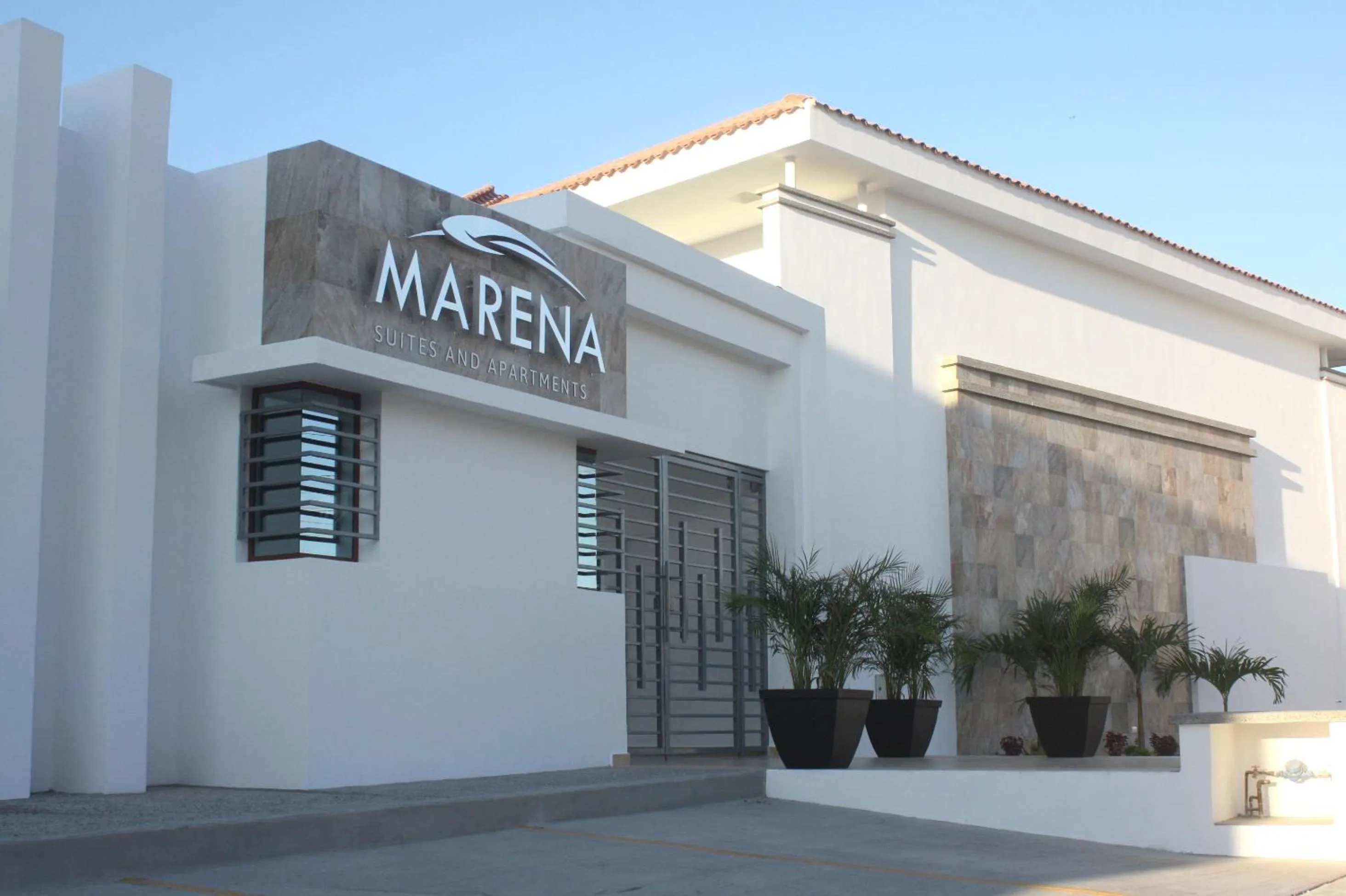 Facade/entrance in MARENA Suites & Apartments