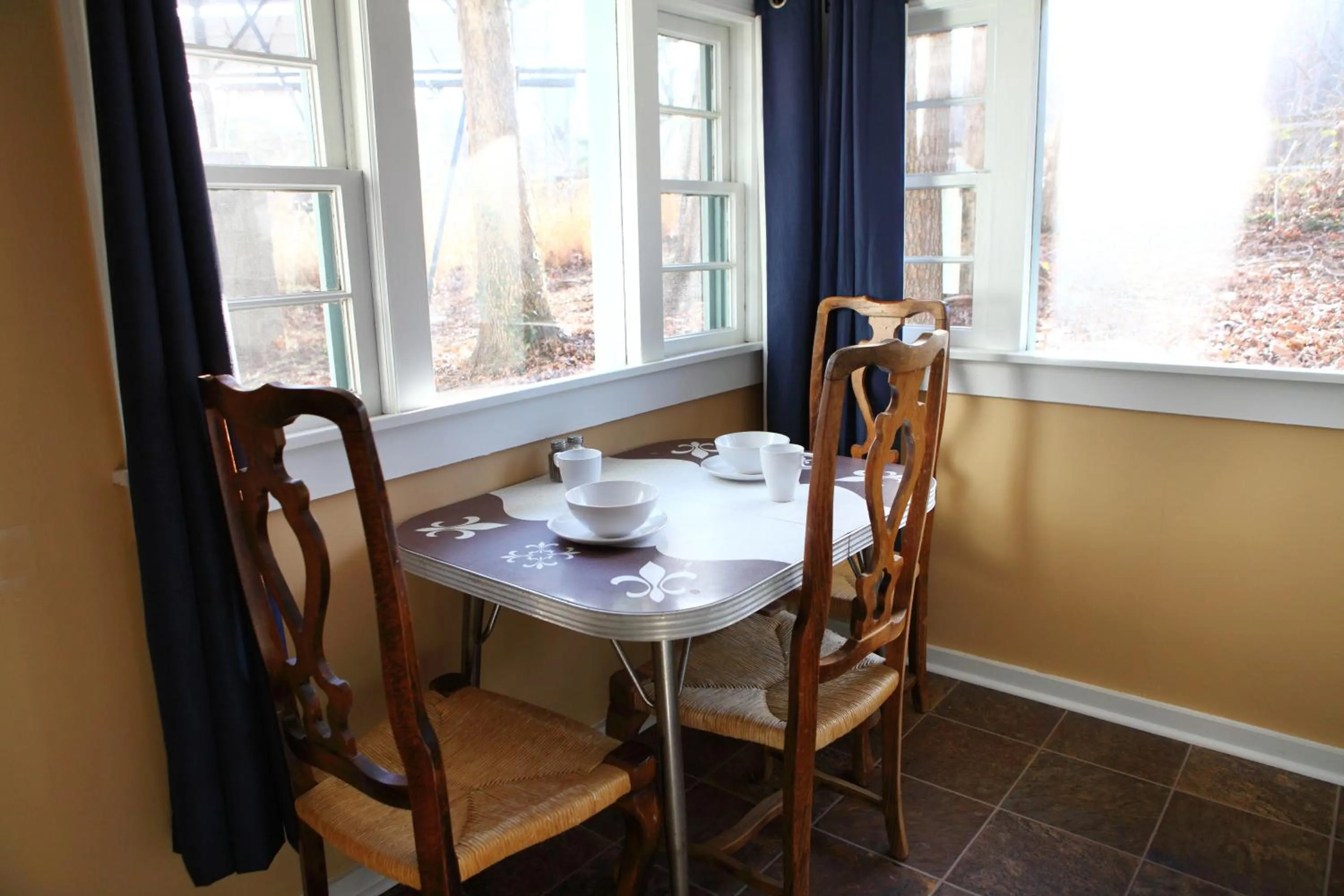 kitchen in The Pines Cottages