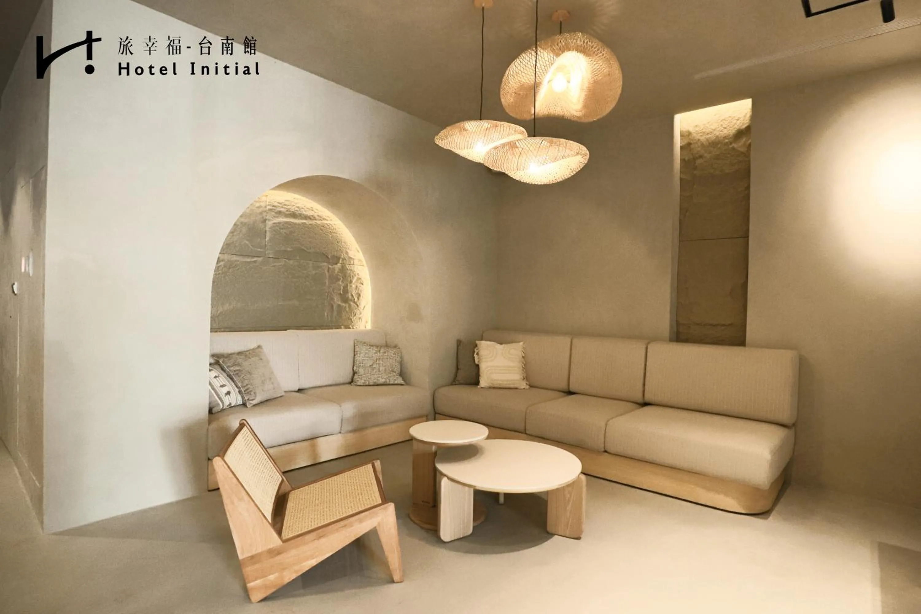 Living room in Hotel Initial-Tainan