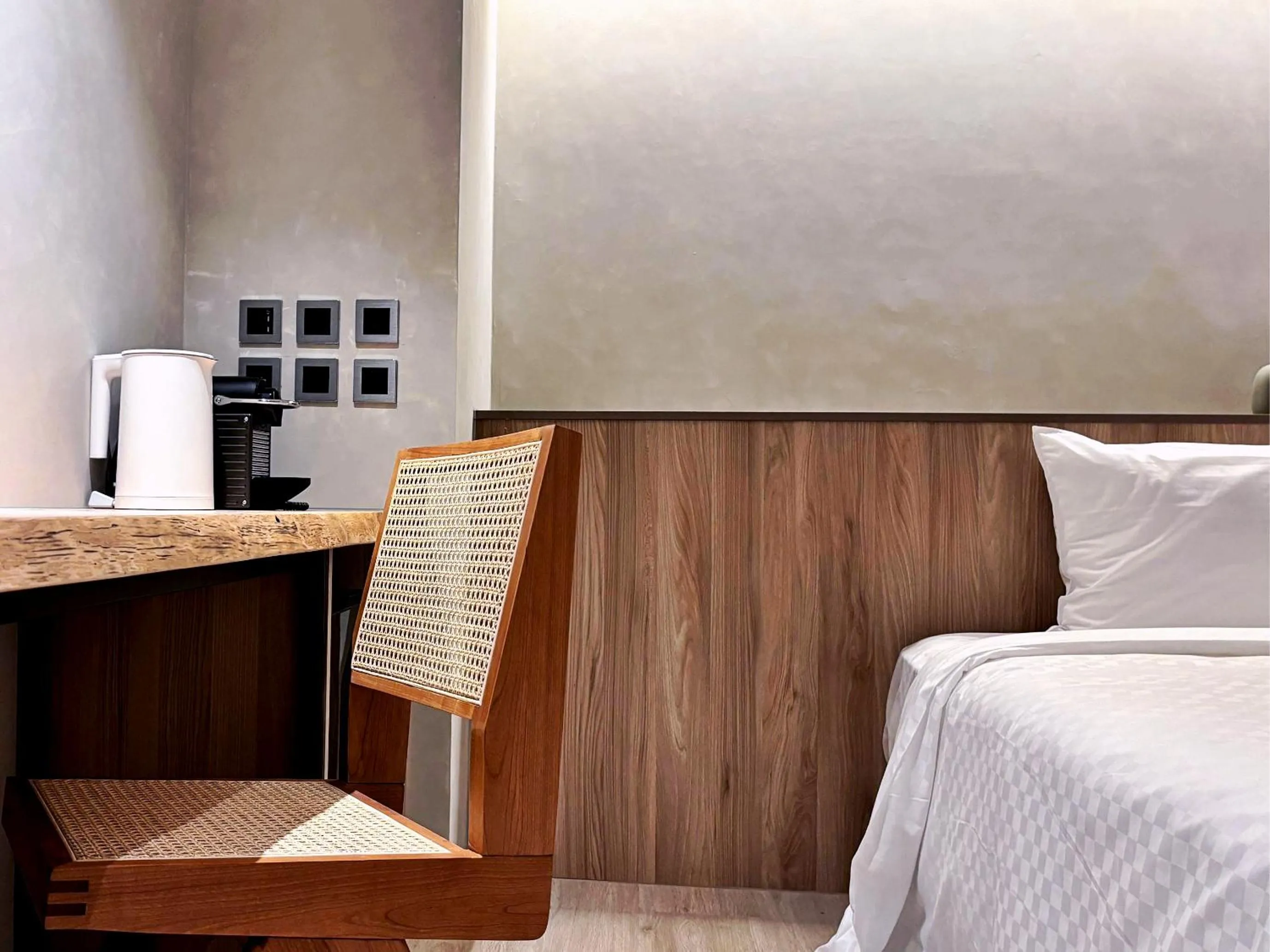 Bed in Hotel Initial-Tainan