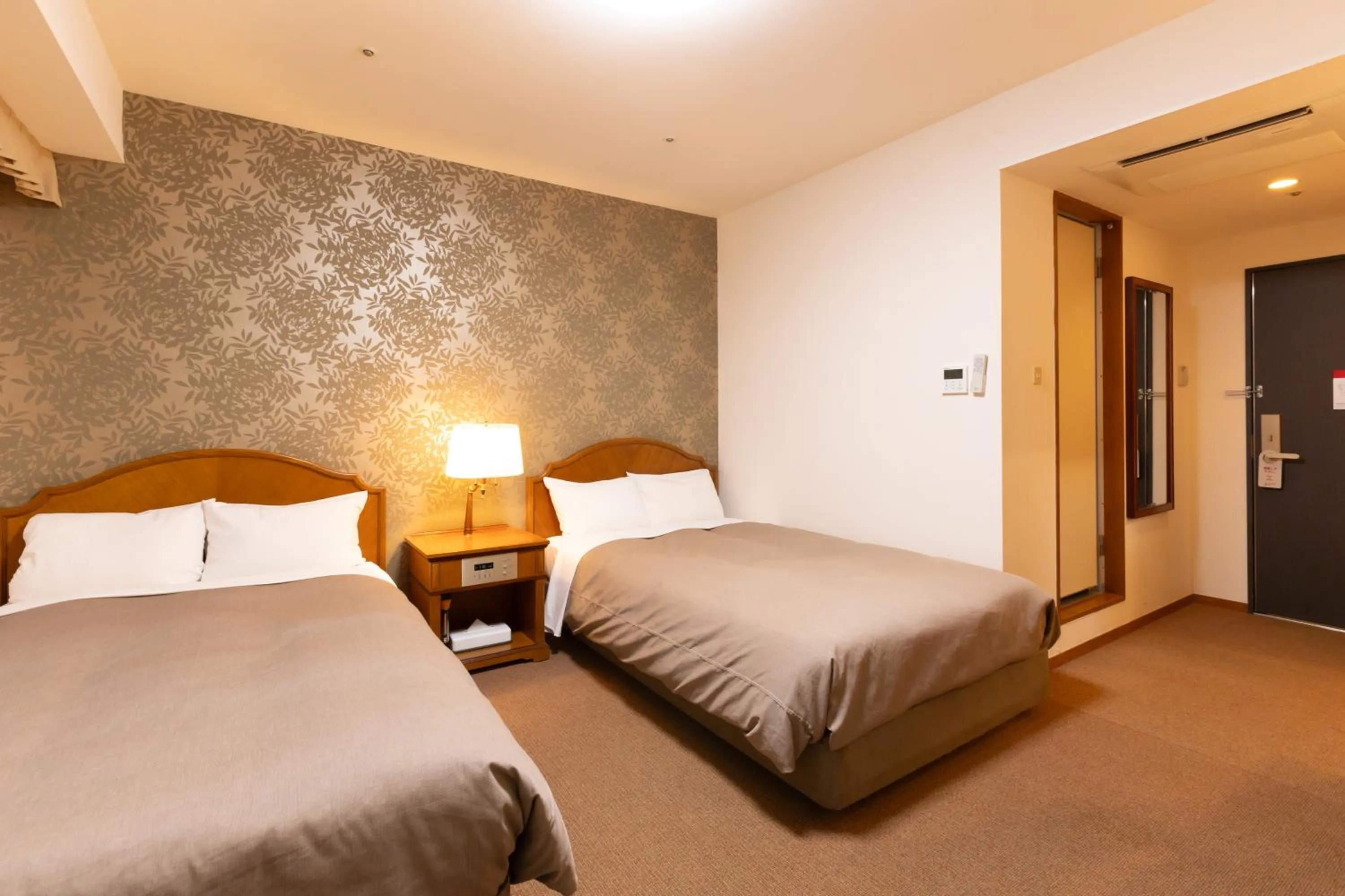 Bed in Hotel Bel Air Sendai