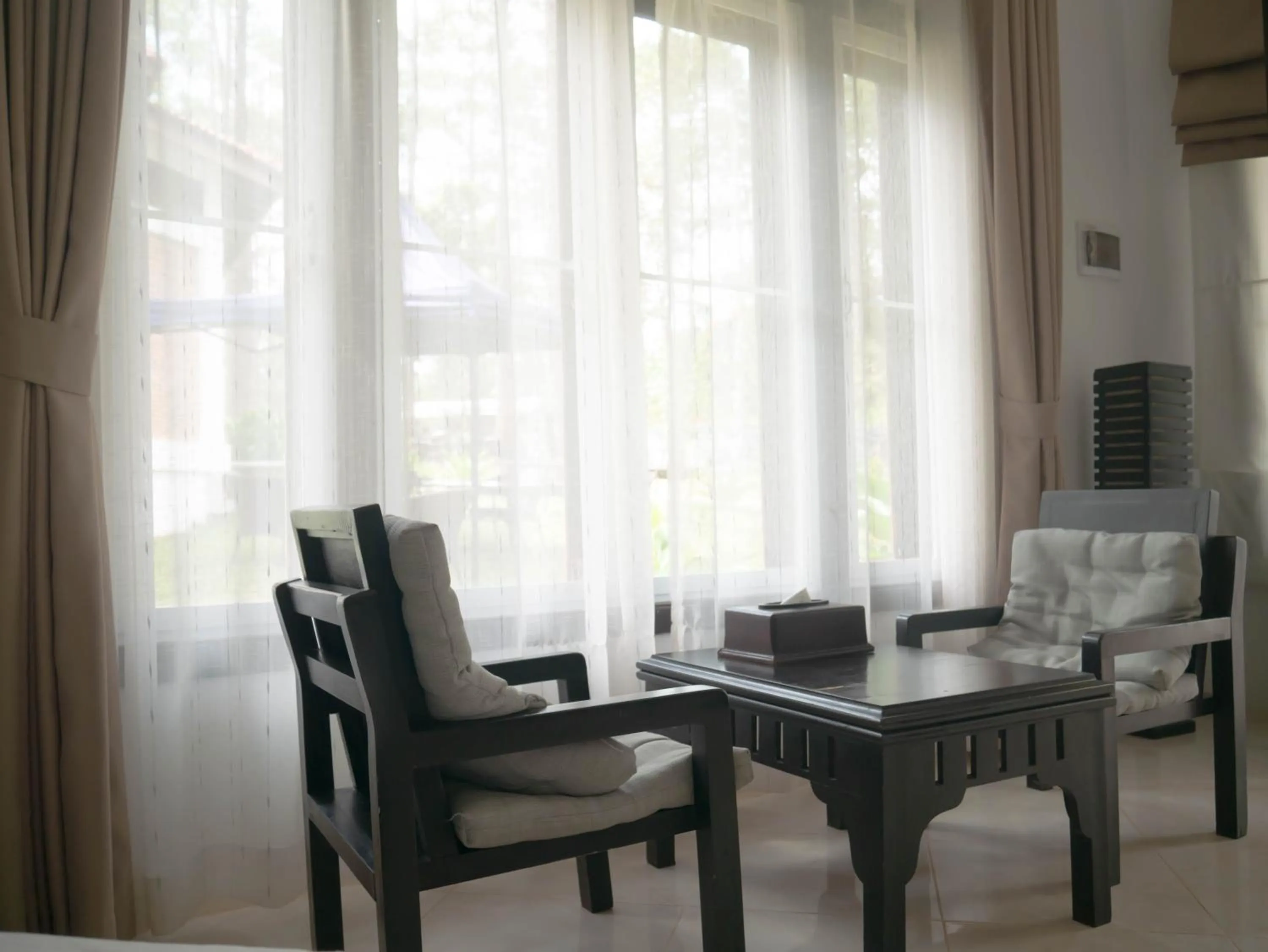 Living room in vKirirom Pine Resort