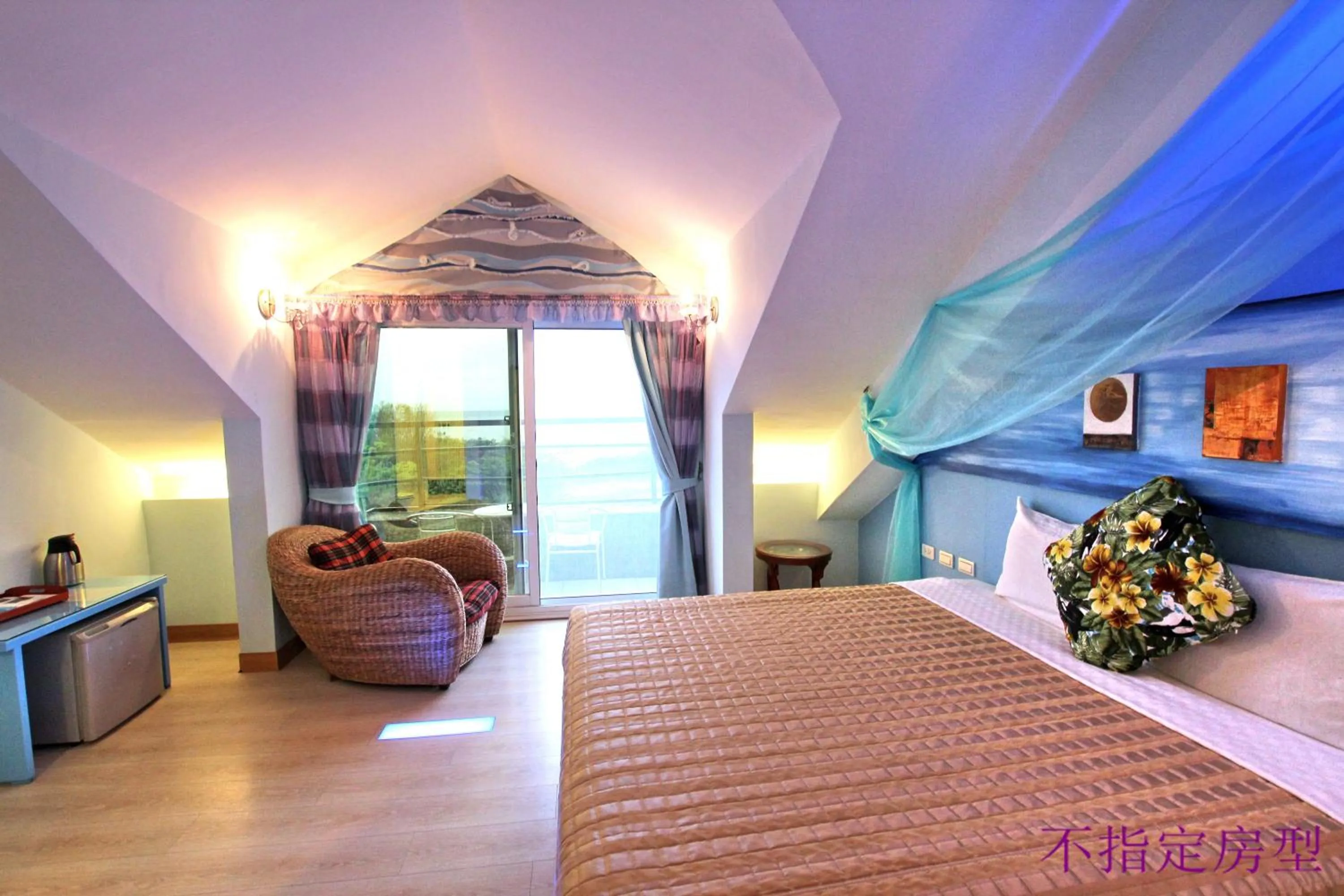 Bed in Lang Qin Hai Inn