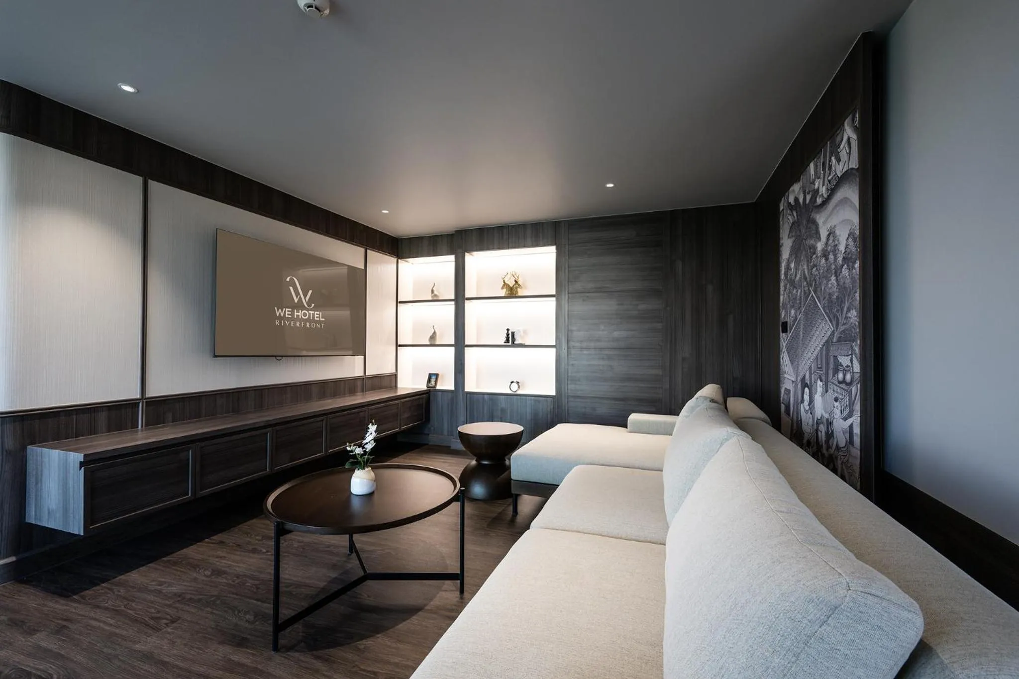 Living room in WE HOTEL RIVERFRONT