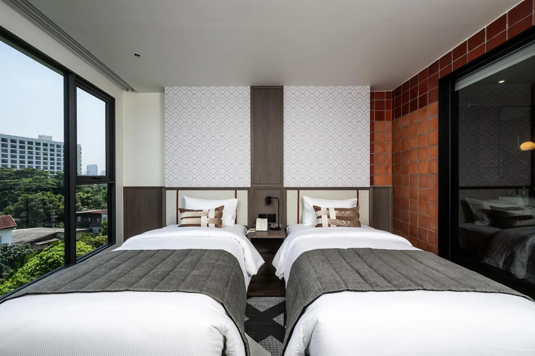 Bed in WE HOTEL RIVERFRONT