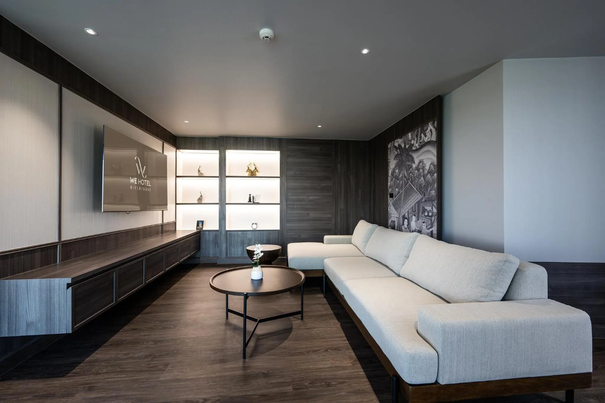Living room in WE HOTEL RIVERFRONT