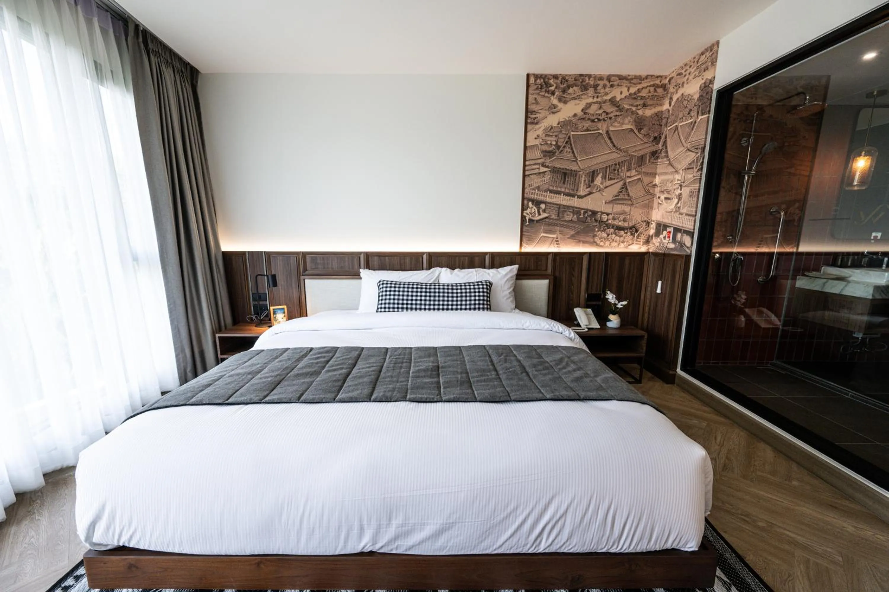 Bed in WE HOTEL RIVERFRONT