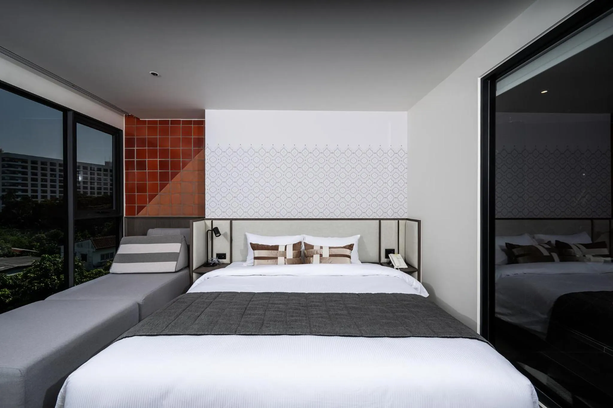 Bed in WE HOTEL RIVERFRONT