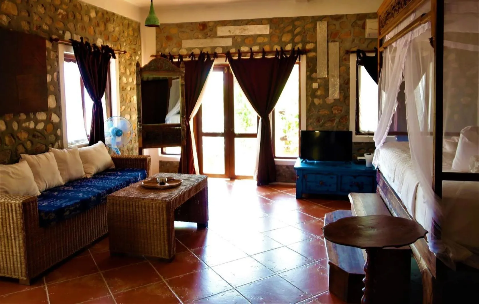 Living room in Breve Azurine Lagoon Resort