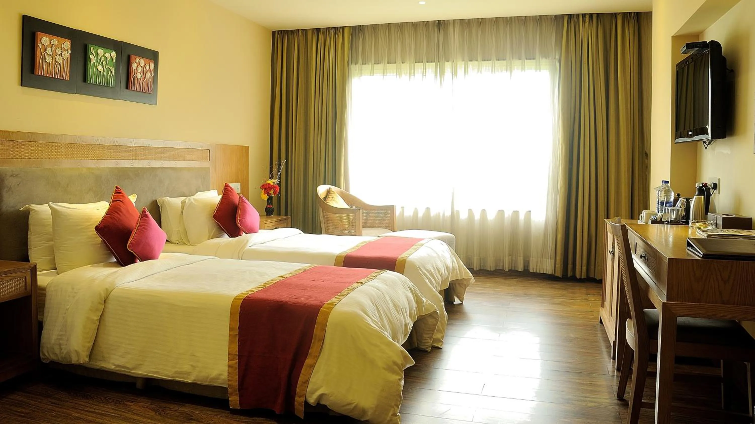 Bedroom, Bed in Country Roads