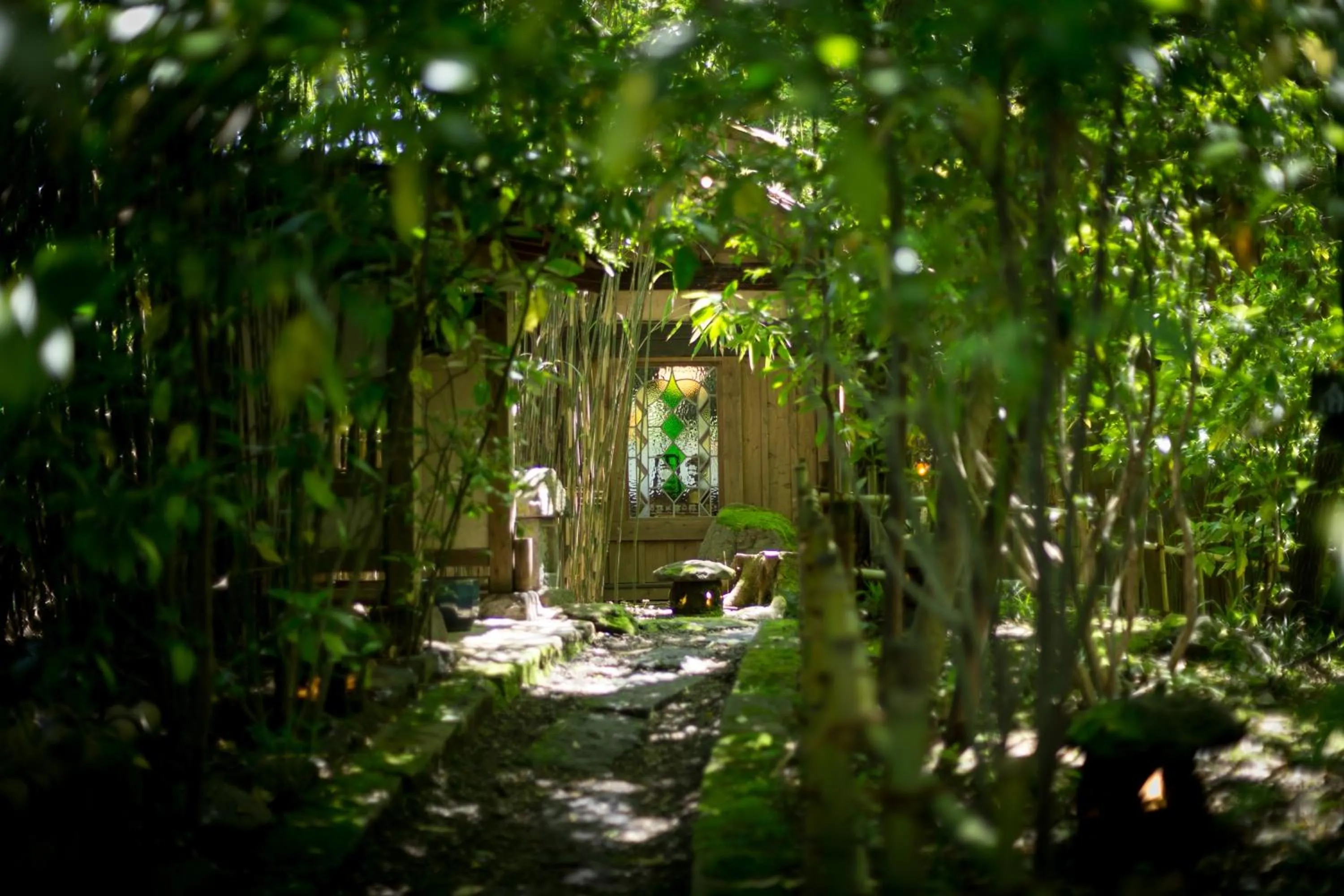 Garden in Kurokawa Onsen Oyado Noshiyu