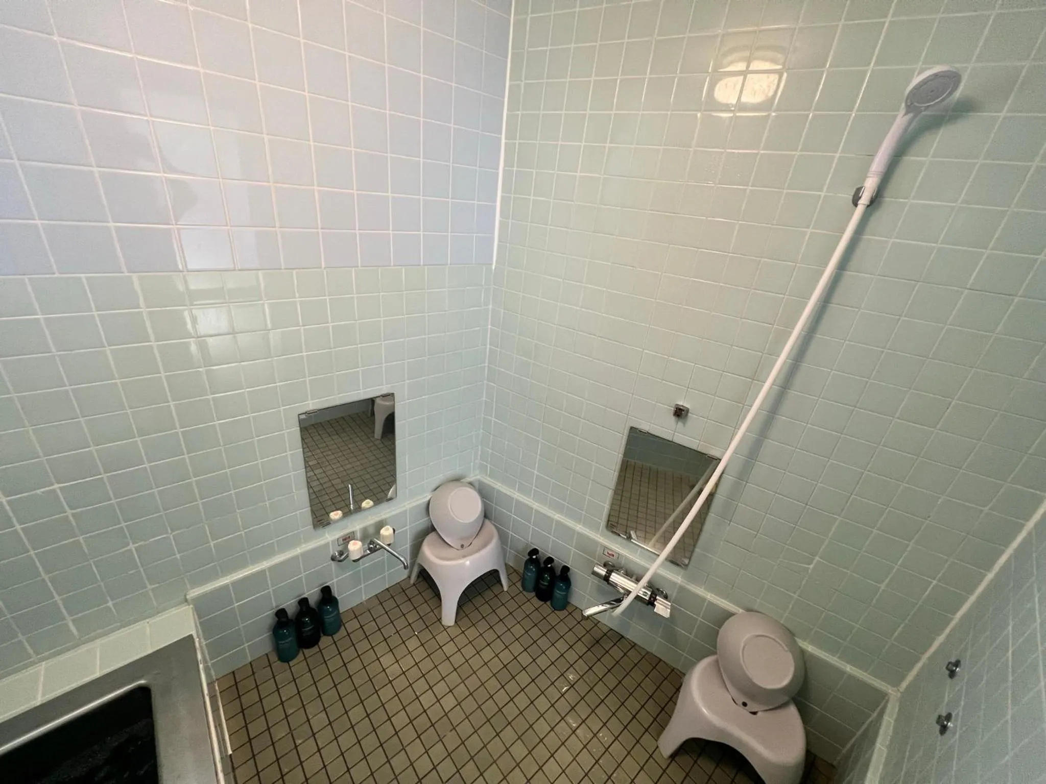 Shower in ALBERGO del otto