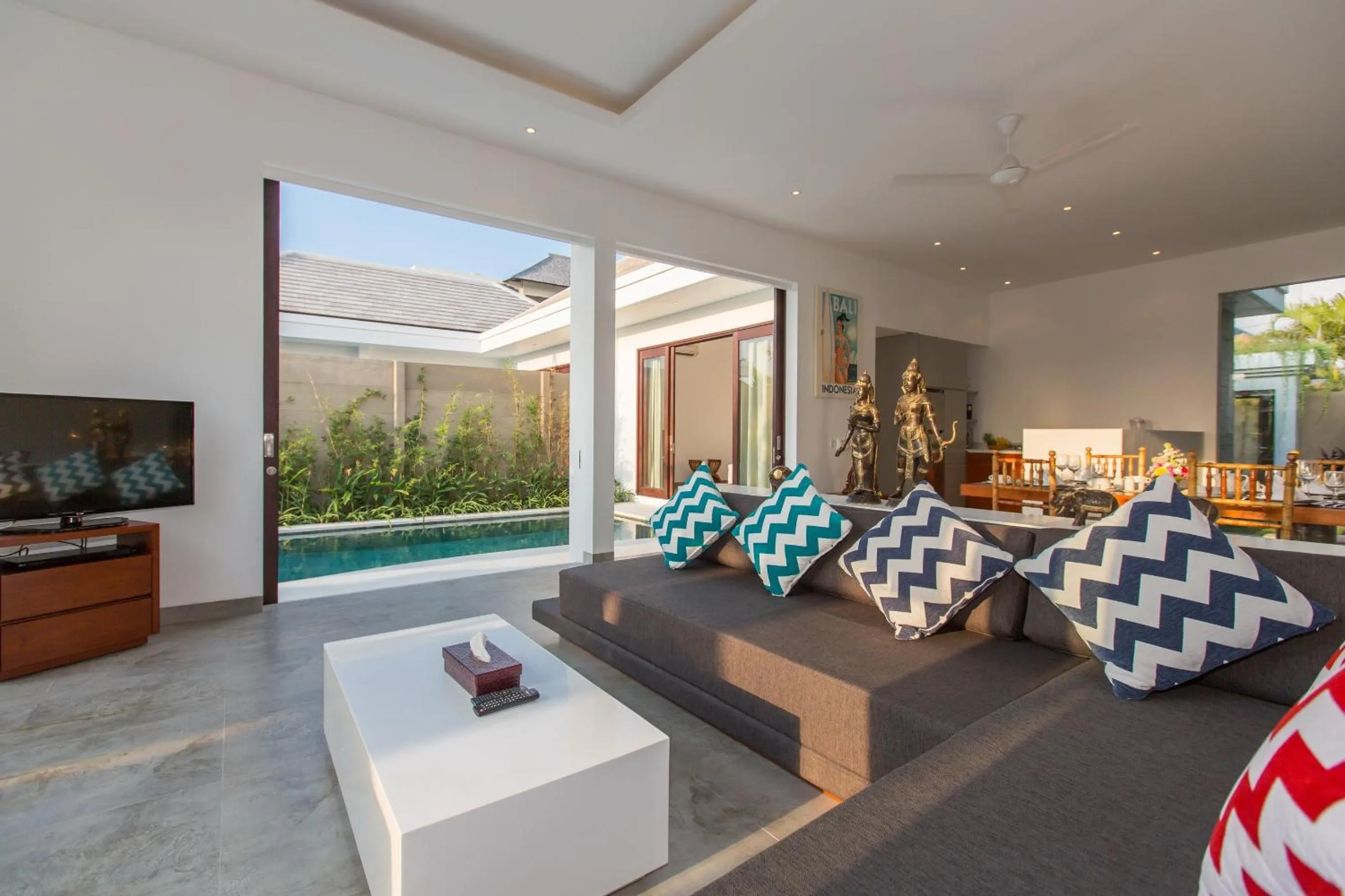 Living room in Gajah Villas Bali by Nagisa Bali