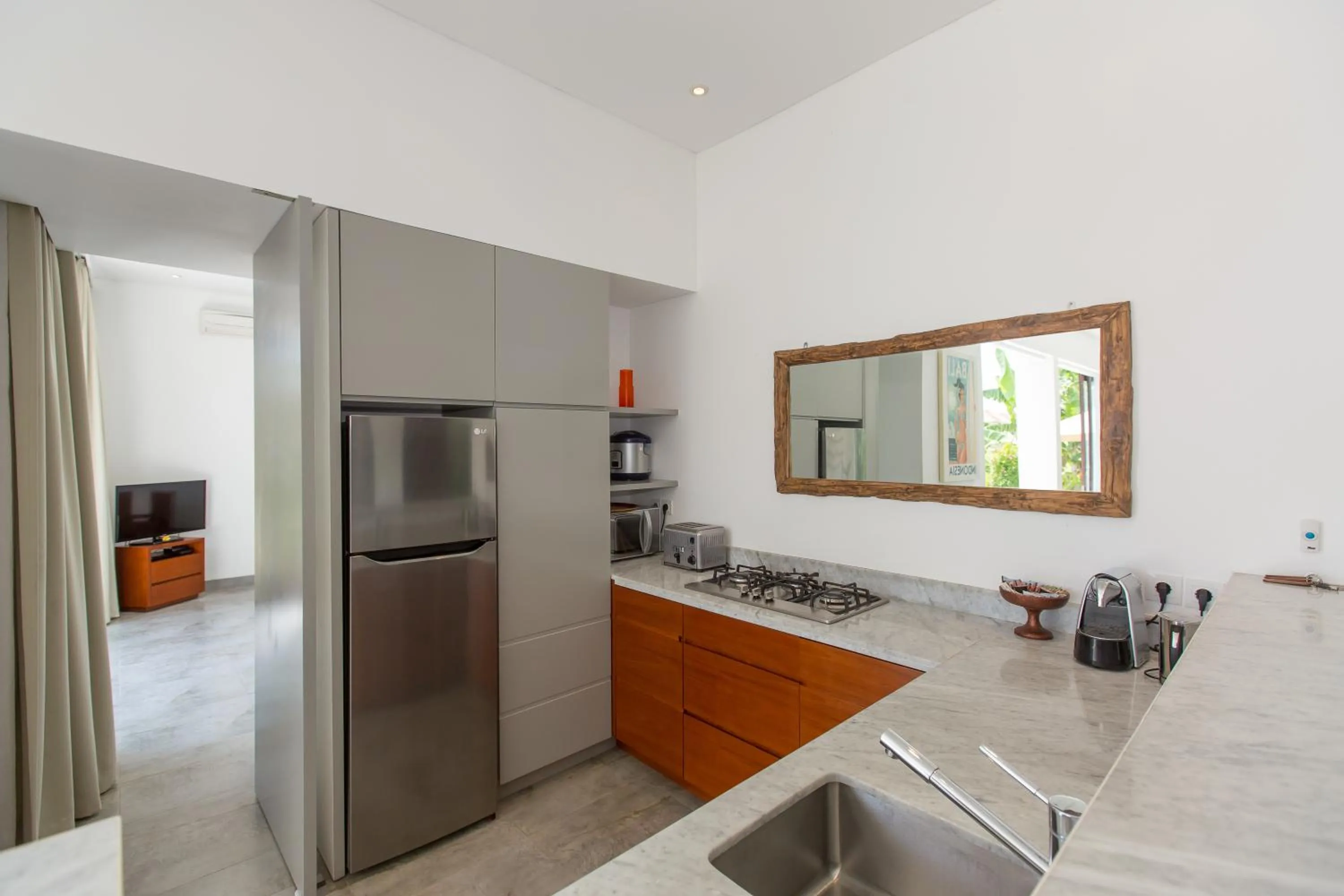 Kitchen or kitchenette in Gajah Villas Bali by Nagisa Bali