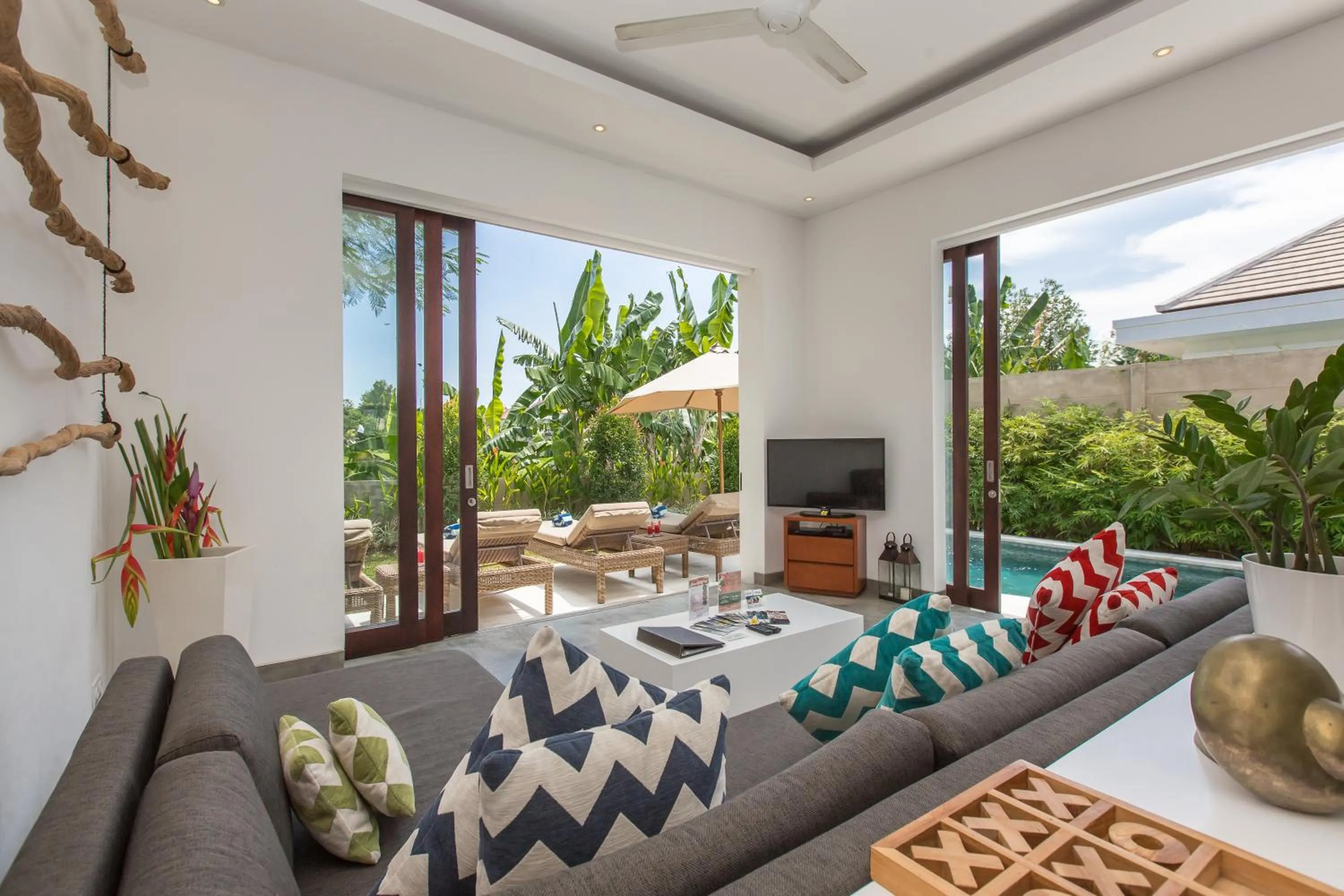 Living room in Gajah Villas Bali by Nagisa Bali