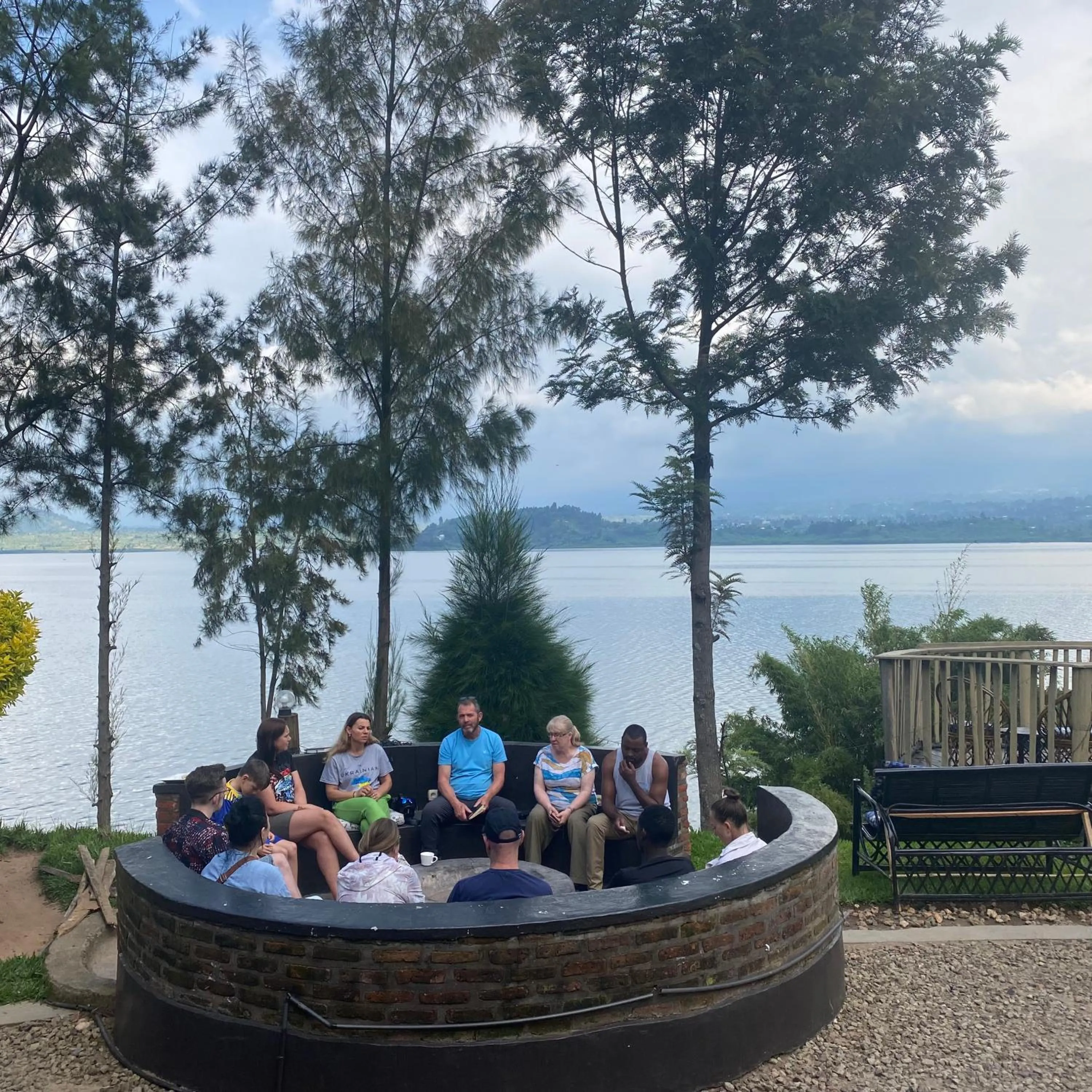 Property building in Ruhondo Beach Resort