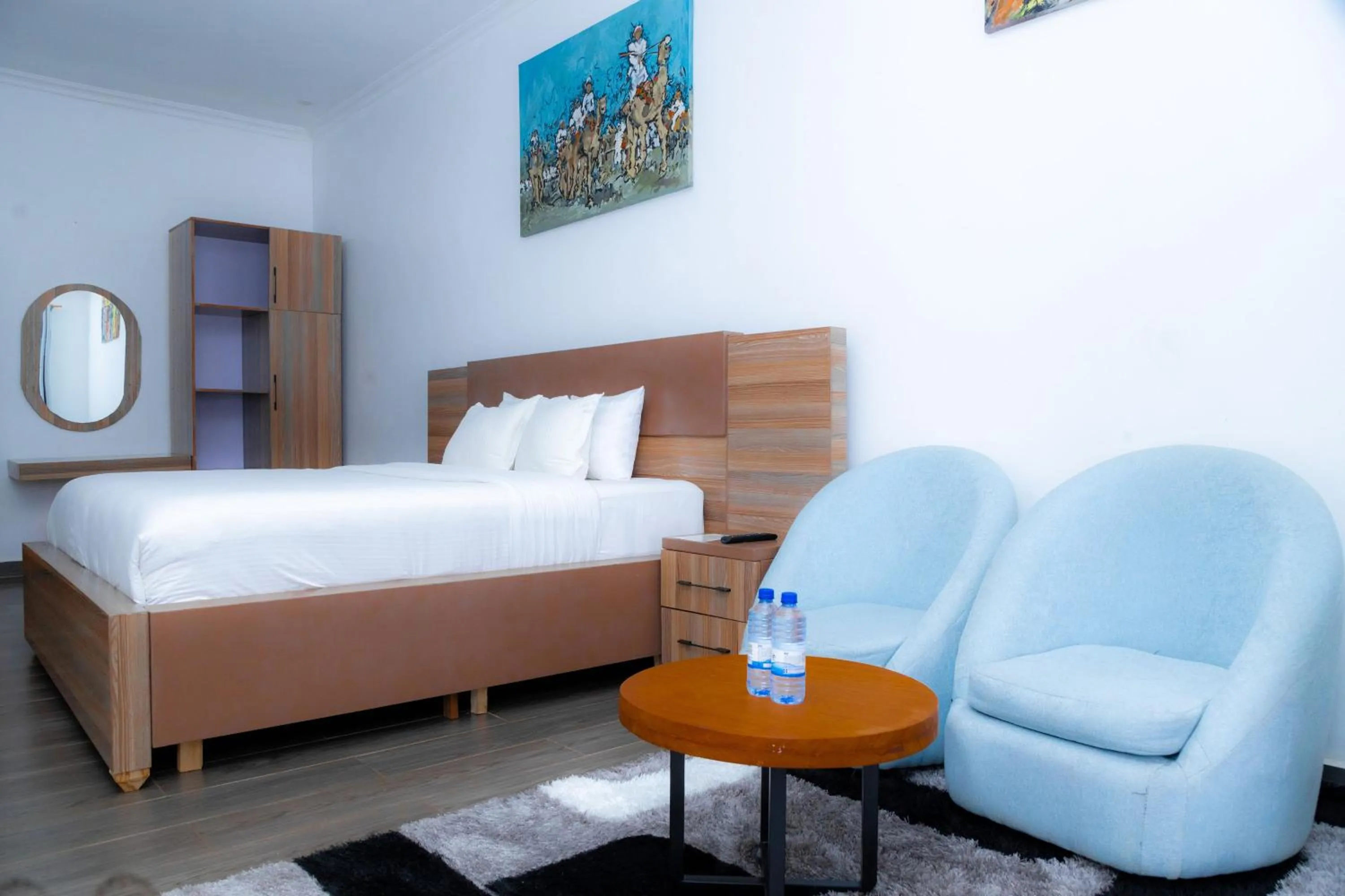 Bed in Ruhondo Beach Resort