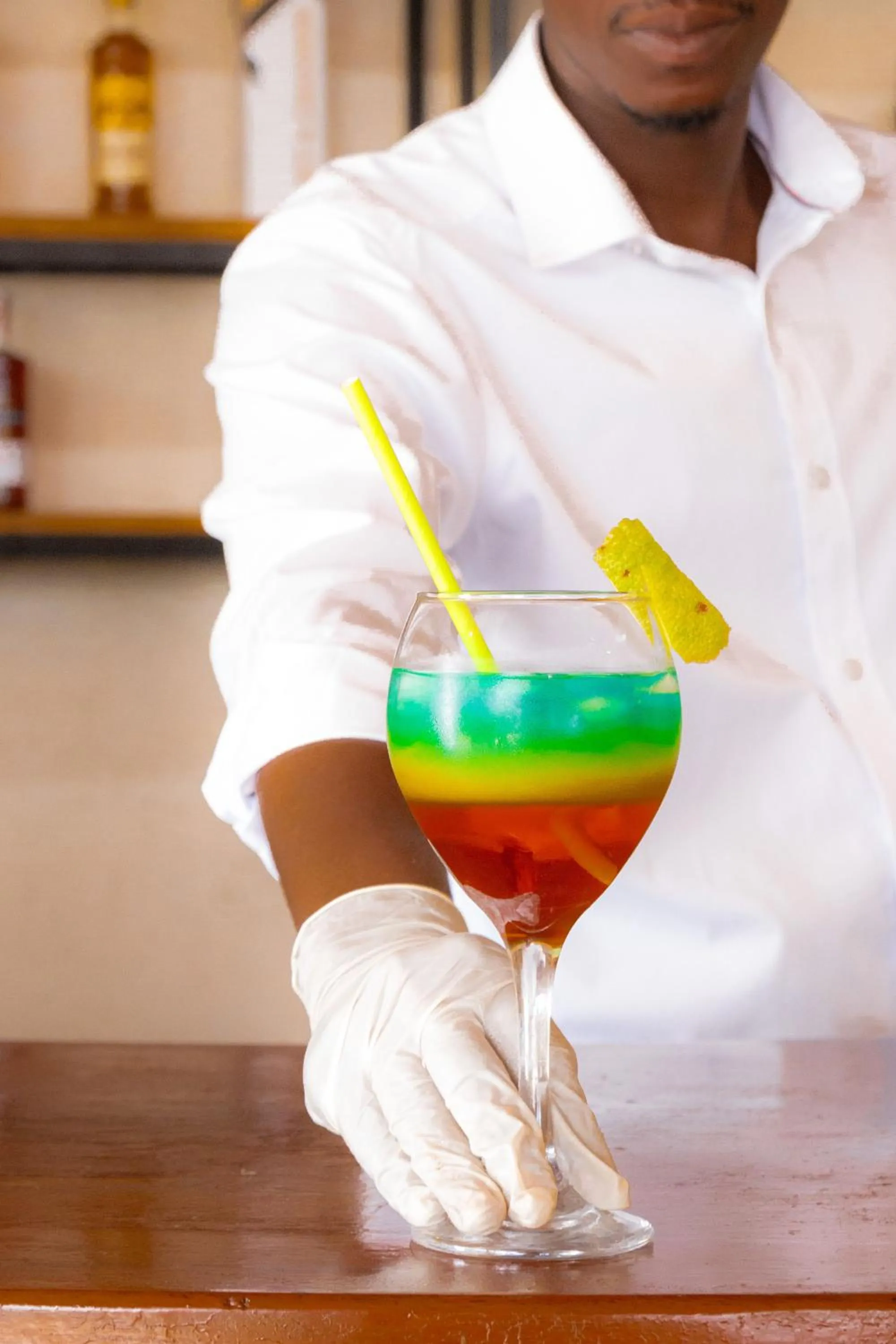 Drinks in Ruhondo Beach Resort