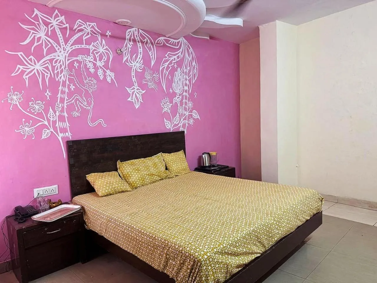 Photo of the whole room, Bed in HOTEL DARPAN PALACE -New Delhi Railway Station