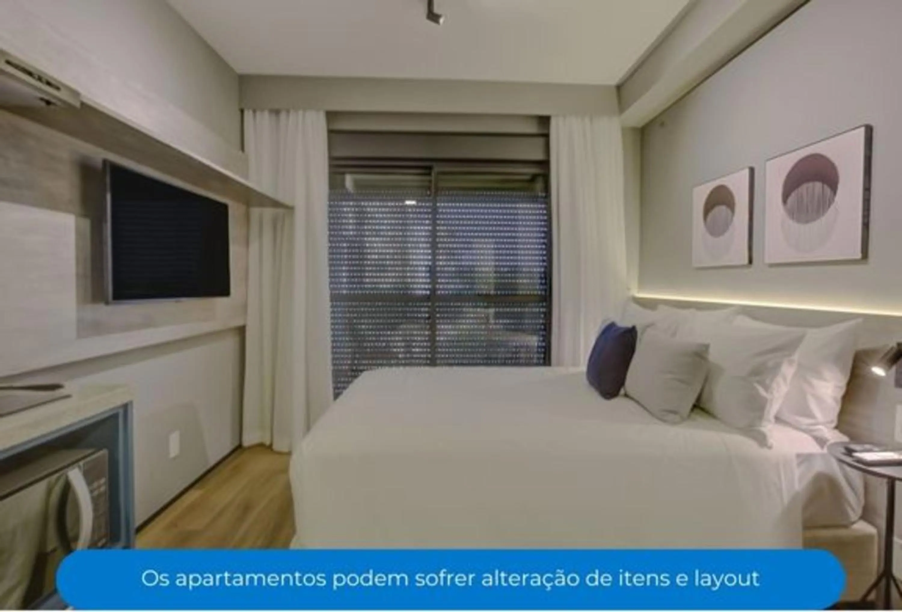 Bedroom, Bed in Roomo Transamerica SP Brooklin Santo Amaro