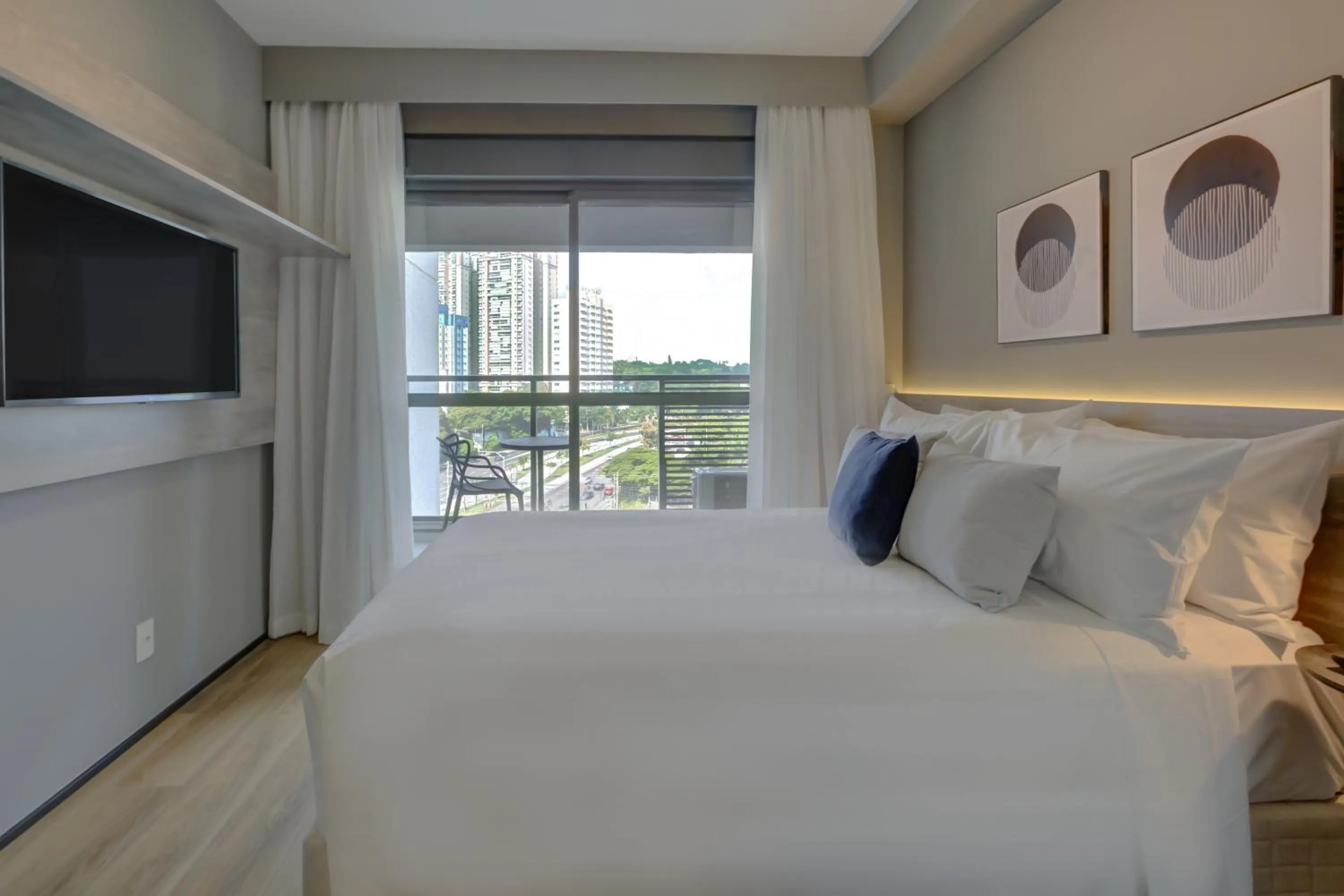 Bedroom, Bed in Roomo Transamerica SP Brooklin Santo Amaro