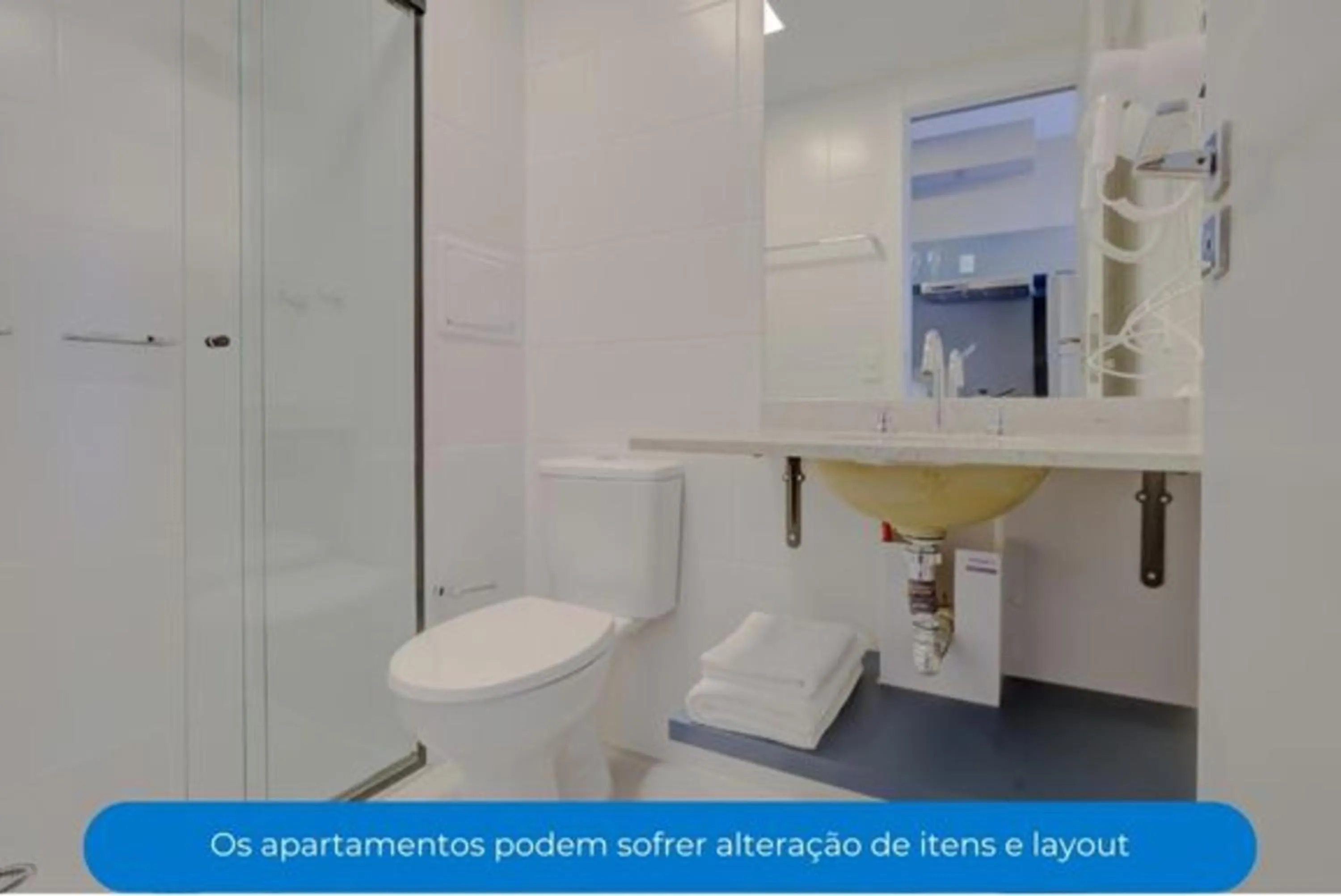 Bathroom in Roomo Transamerica SP Brooklin Santo Amaro