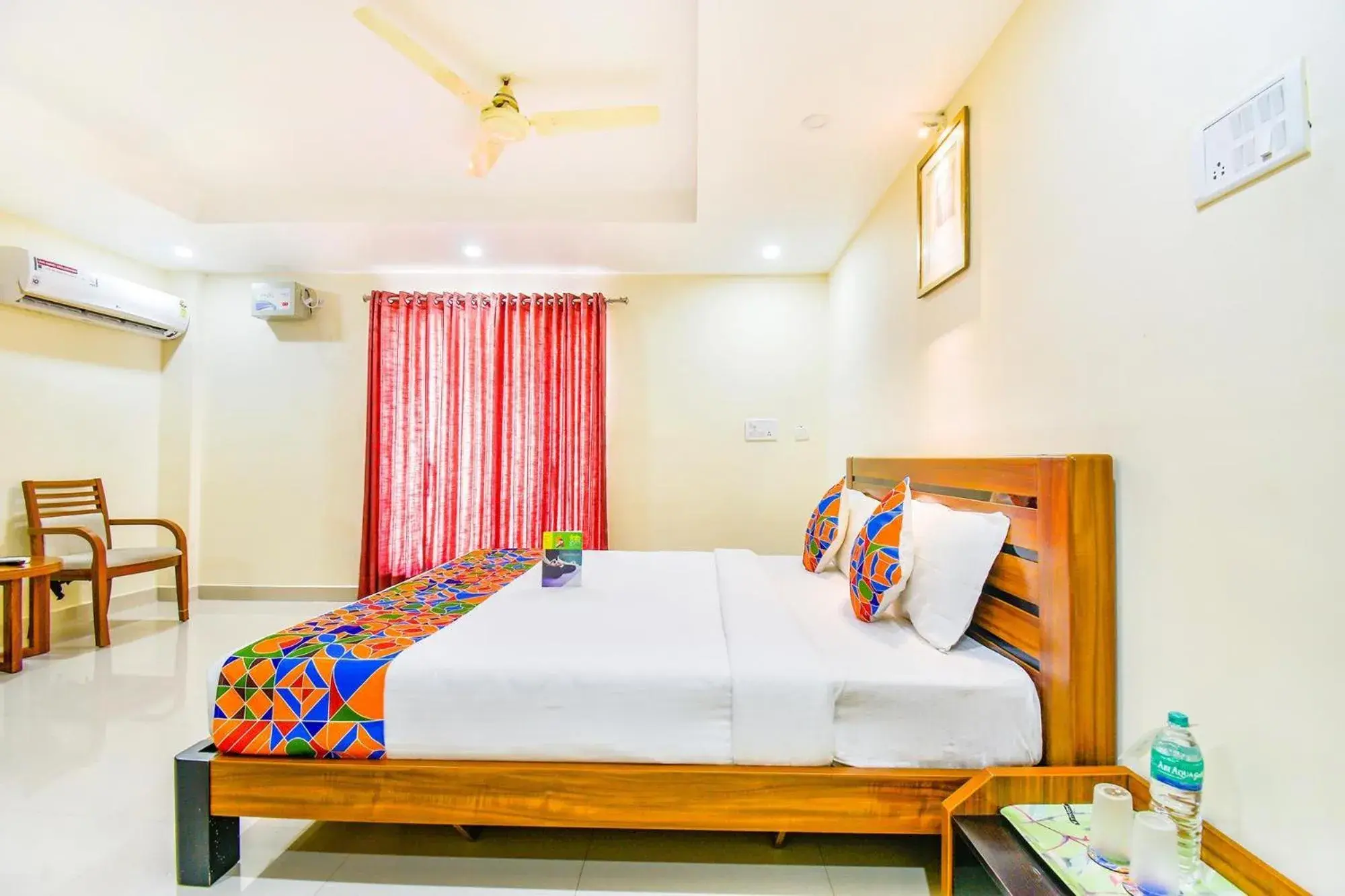 Bed in FabHotel Sri Krishna Residency - Nr Chennai International Airport Bed in FabHotel Sri Krishna Residency - Nr Chennai International Airport