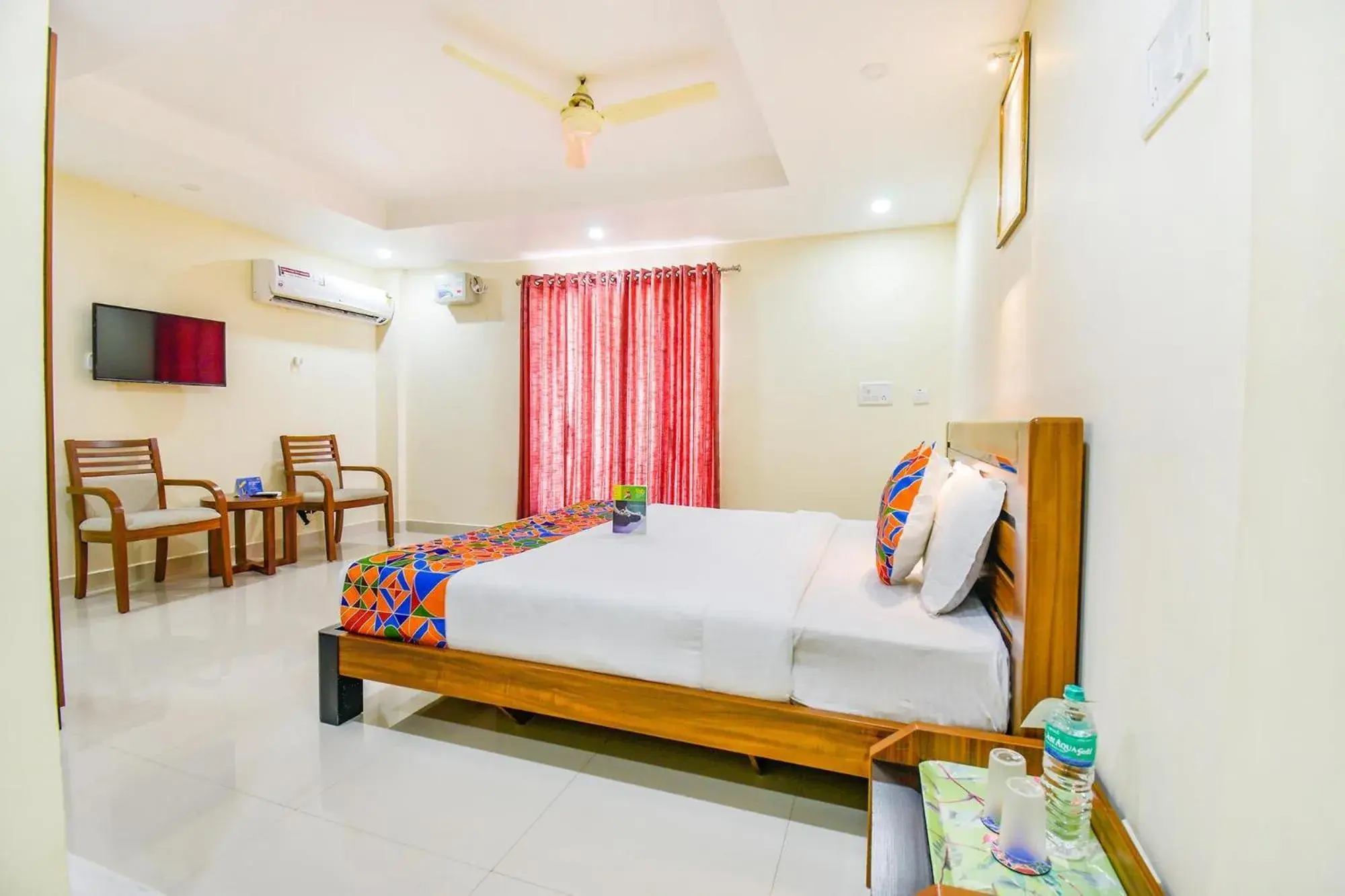 Bed in FabHotel Sri Krishna Residency - Nr Chennai International Airport Bed in FabHotel Sri Krishna Residency - Nr Chennai International Airport