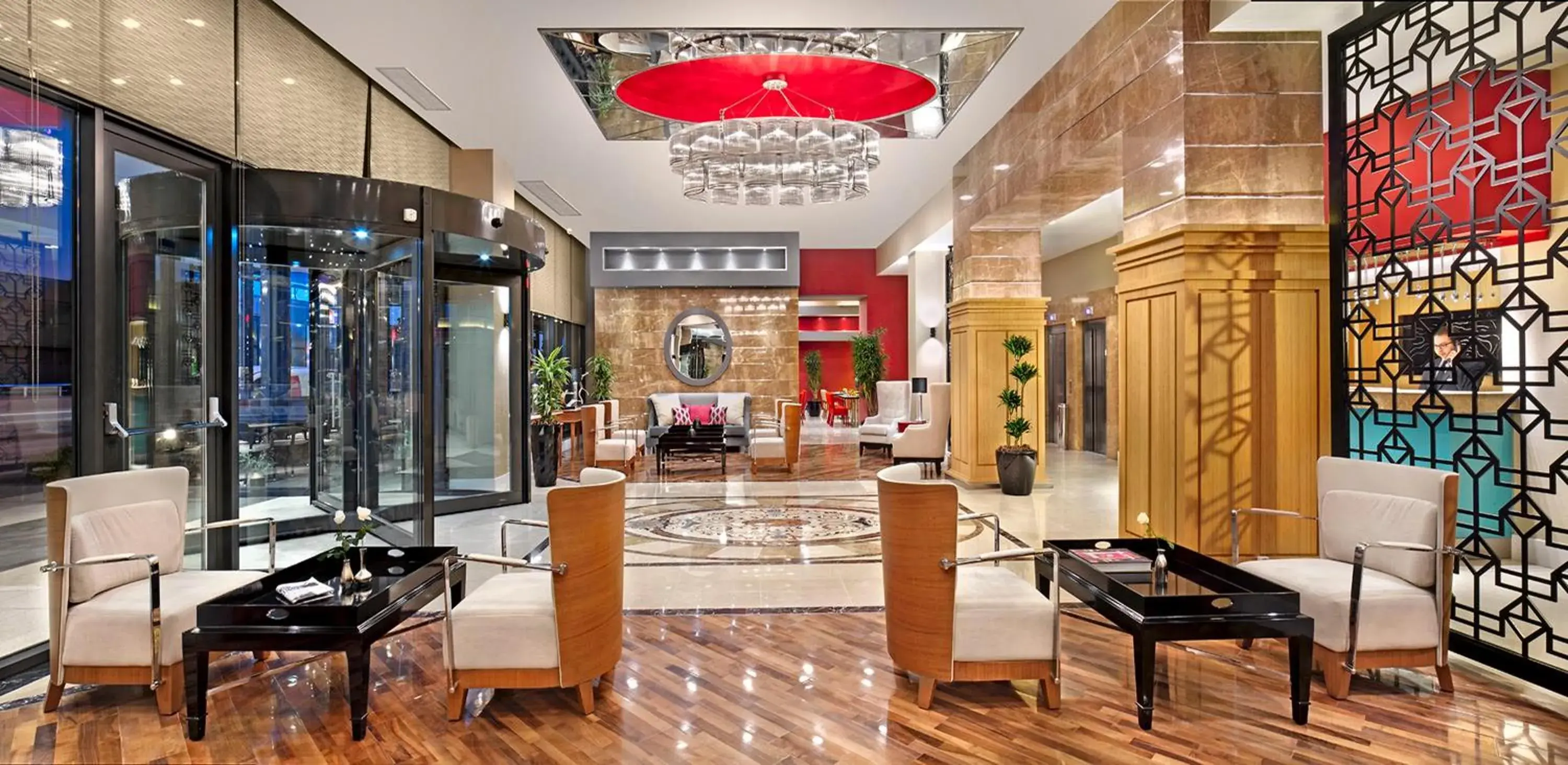 Lobby or reception in Ramada Plaza by Wyndham Eskisehir Lobby or reception in Ramada Plaza by Wyndham Eskisehir