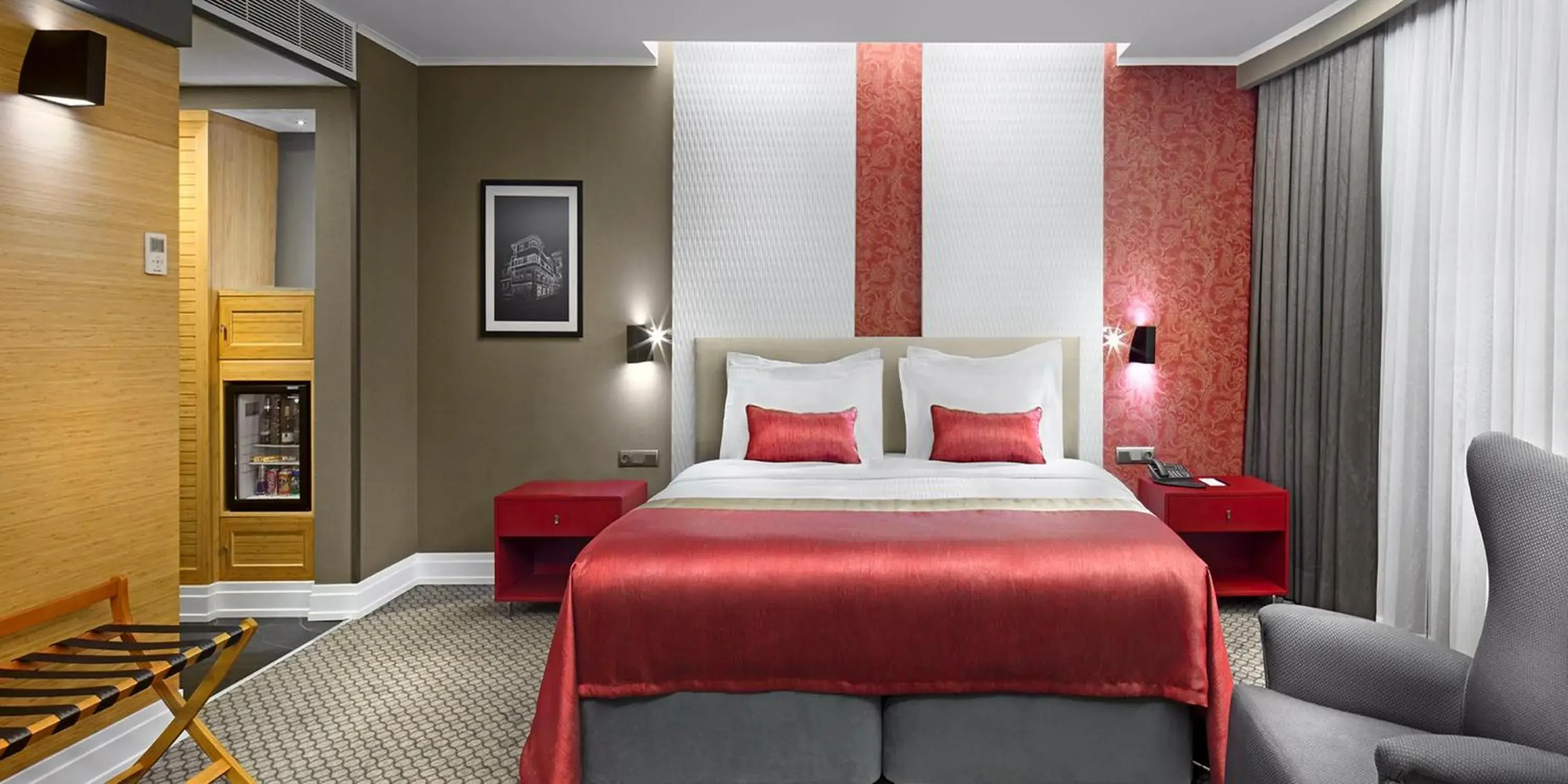 Bed in Ramada Plaza by Wyndham Eskisehir Bed in Ramada Plaza by Wyndham Eskisehir