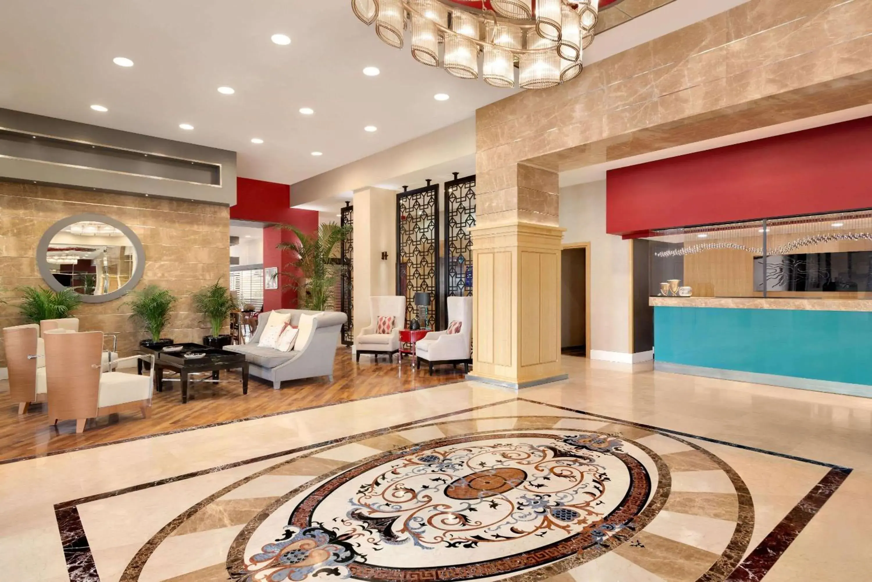 Lobby or reception in Ramada Plaza by Wyndham Eskisehir Lobby or reception in Ramada Plaza by Wyndham Eskisehir