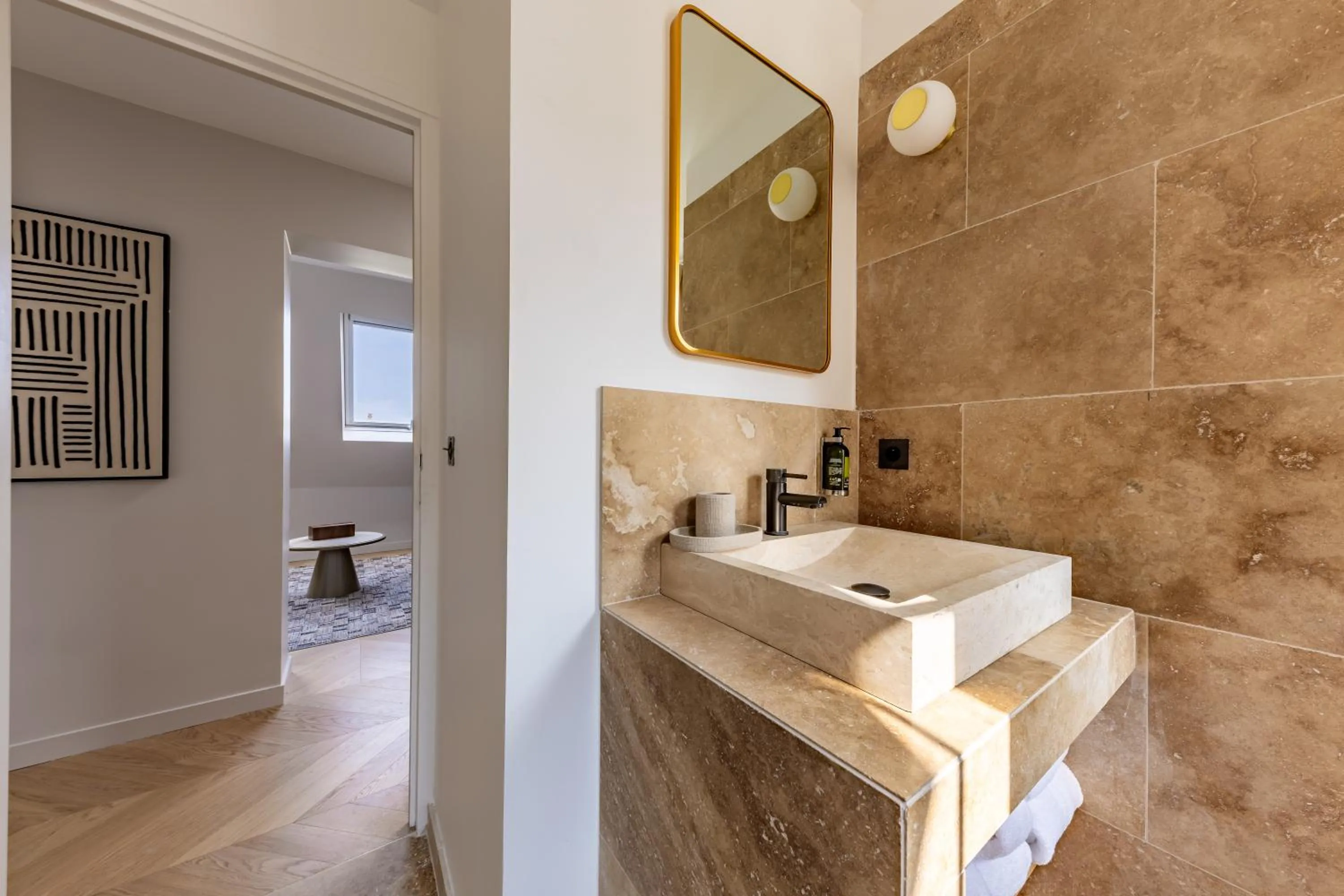 Bathroom in Quartier Libre Marais