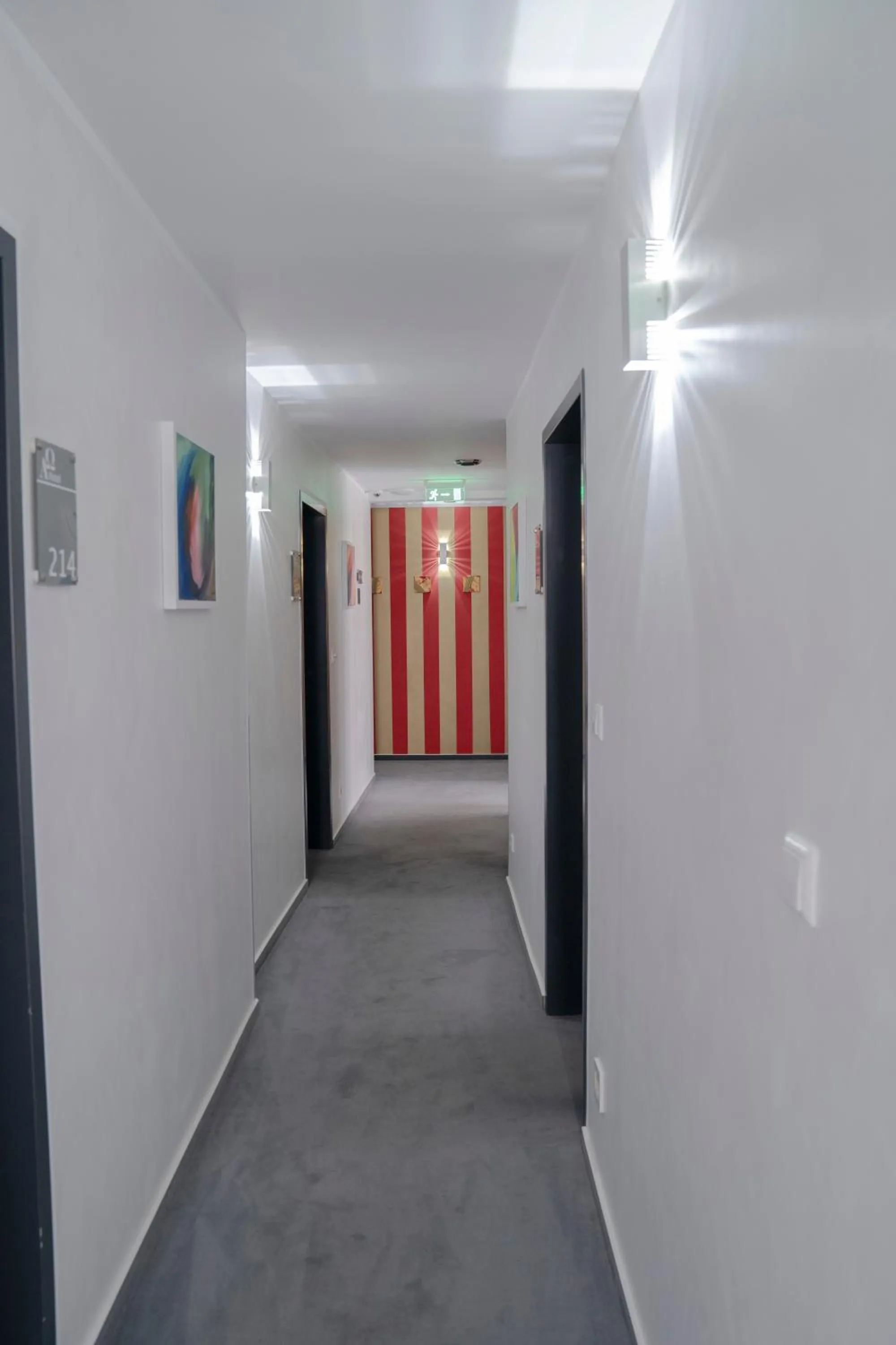 Property building in Alpha & Omega Hotel Stuttgart