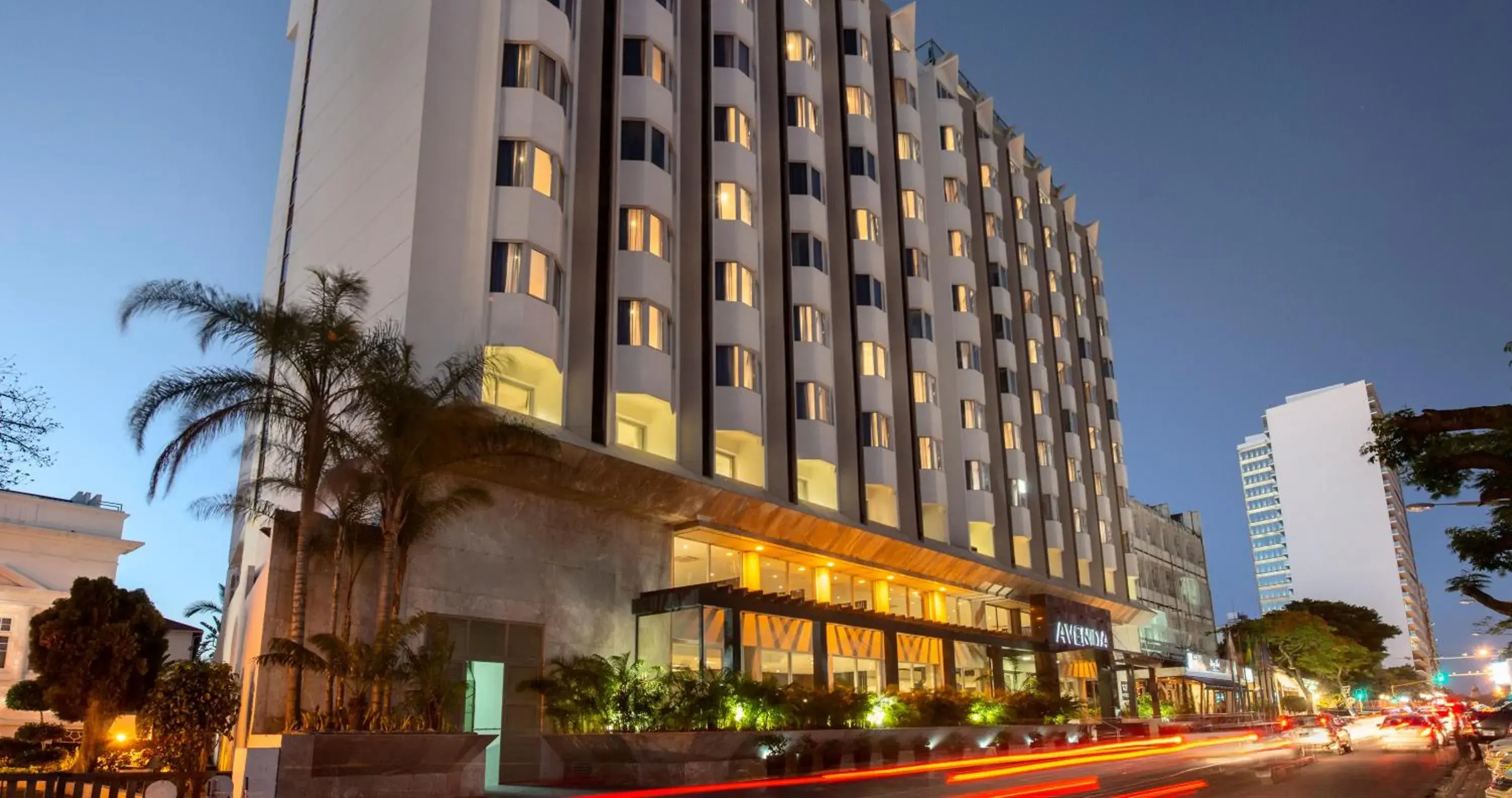 Property building in Hotel Avenida Property building in Hotel Avenida