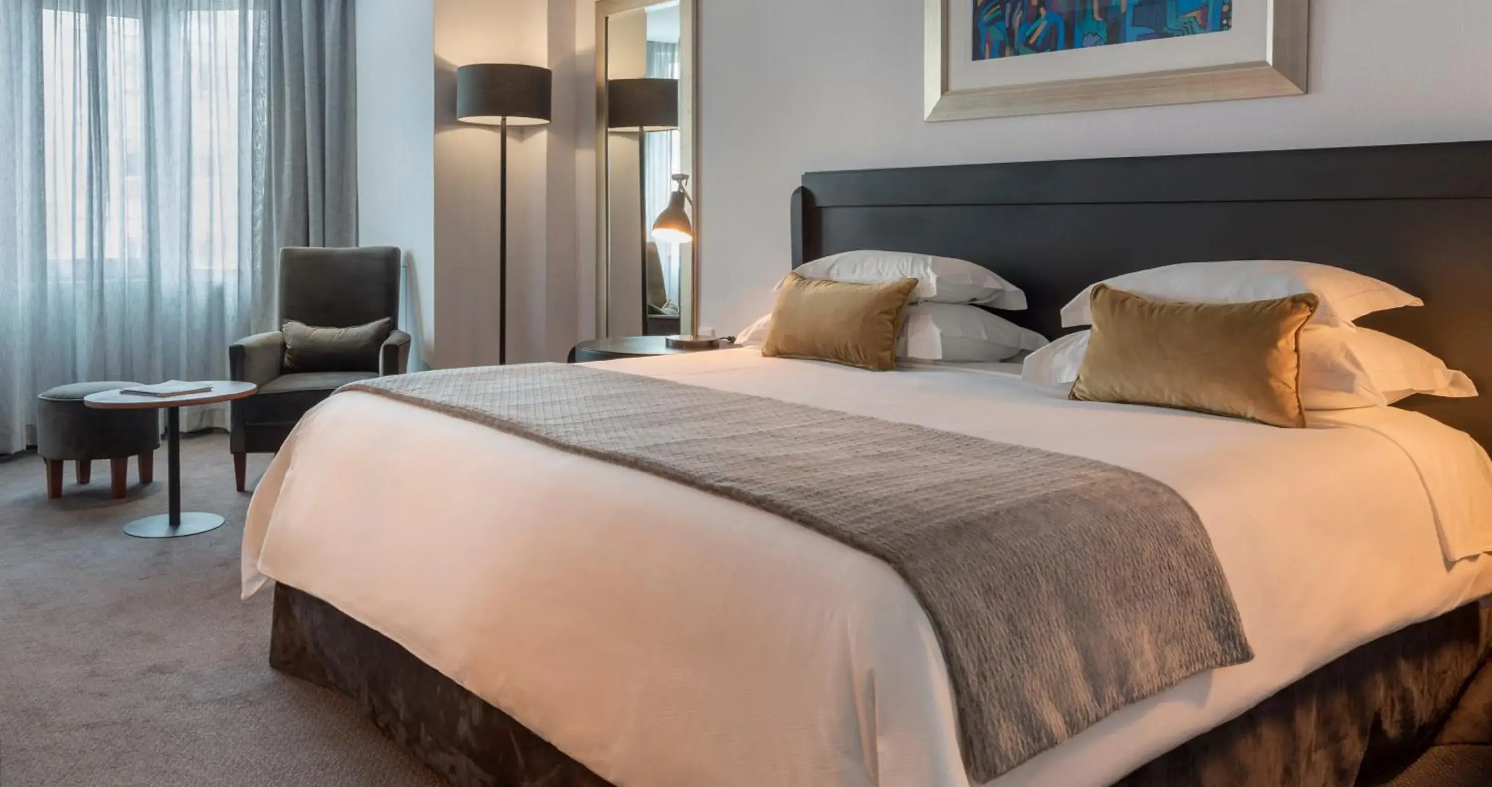 Bedroom, Bed in Hotel Avenida Bedroom, Bed in Hotel Avenida