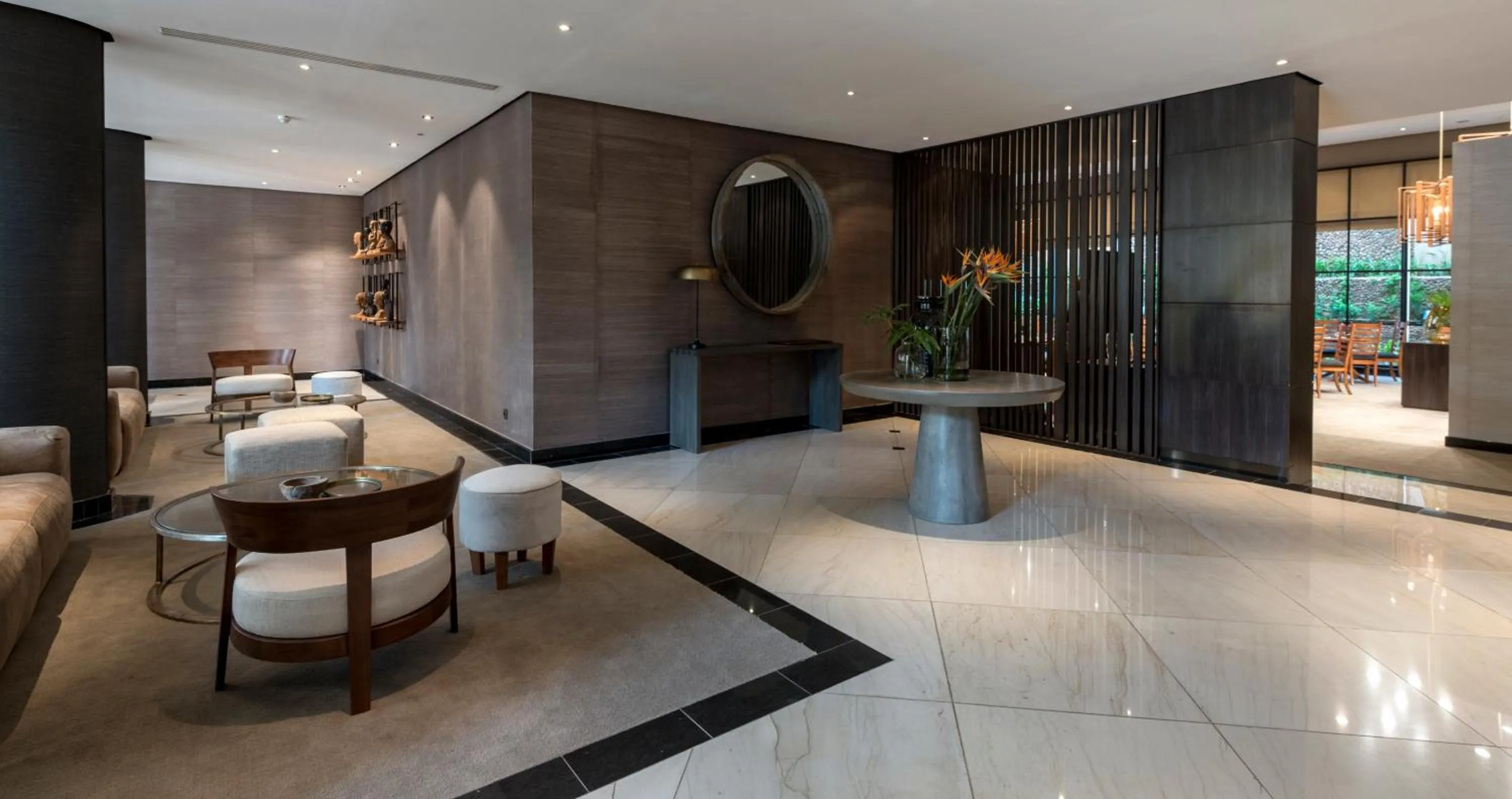 Lobby or reception in Hotel Avenida