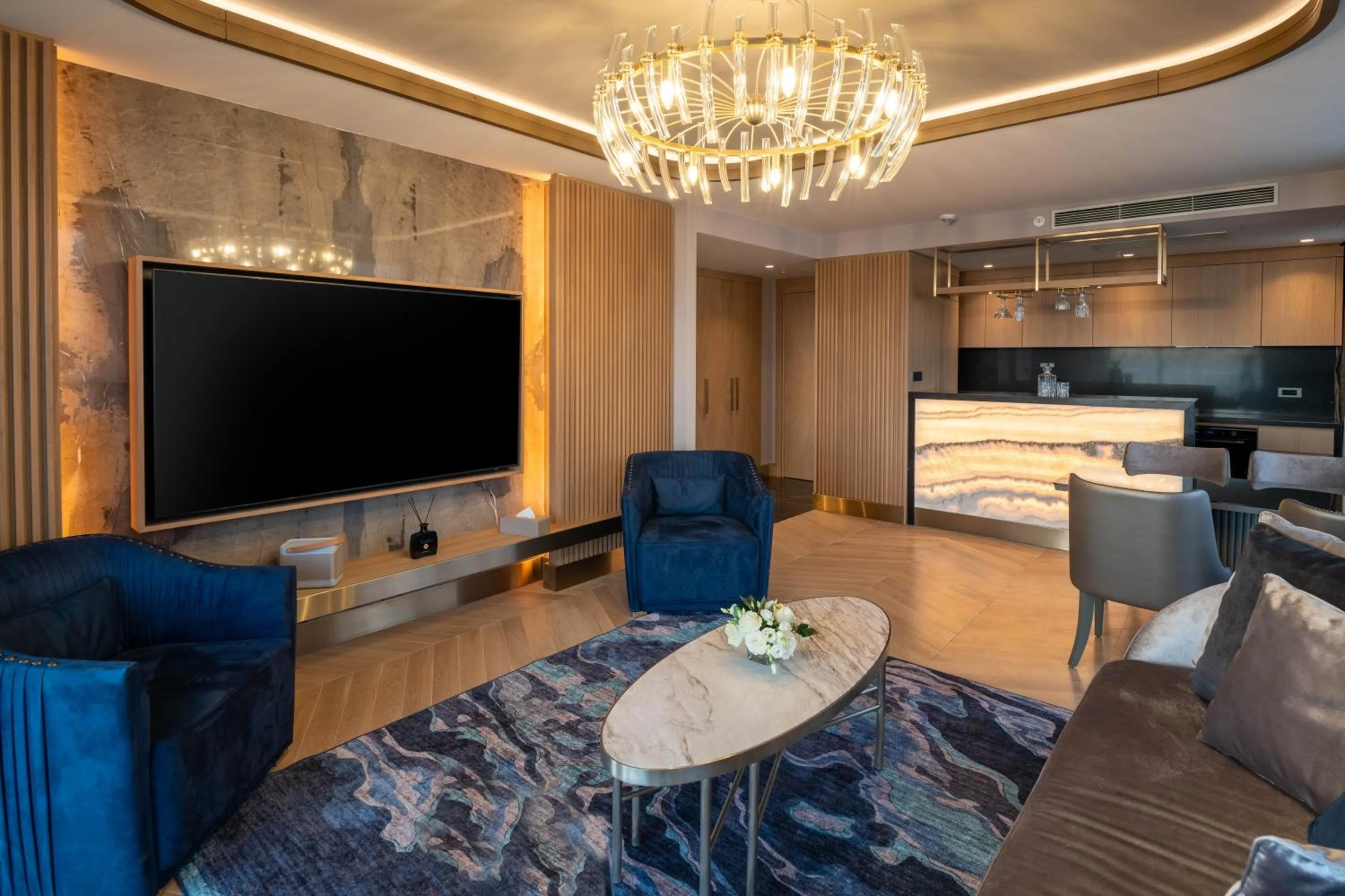 Living room in Merit Starlit Hotel & Residences