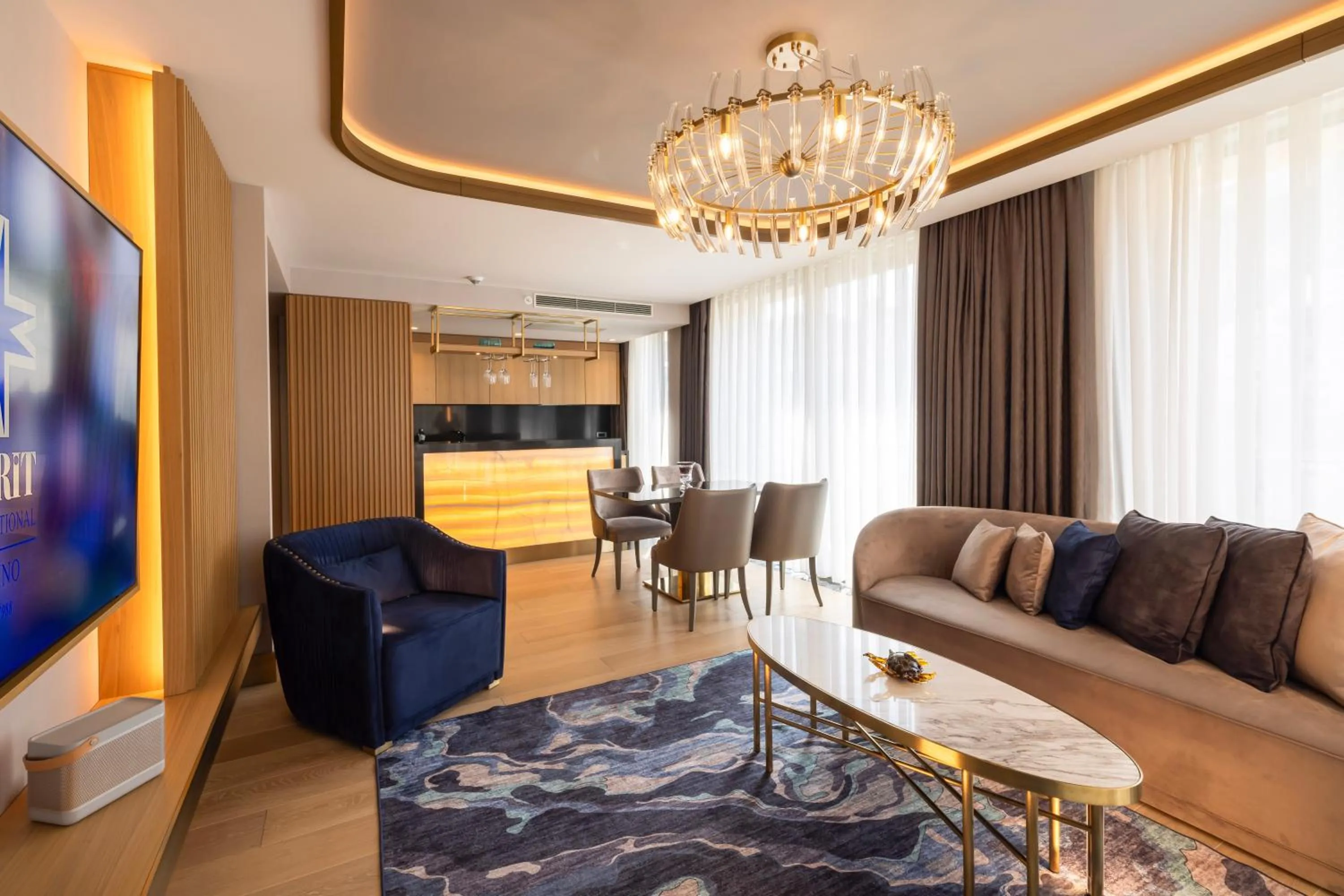 Living room in Merit Starlit Hotel & Residences