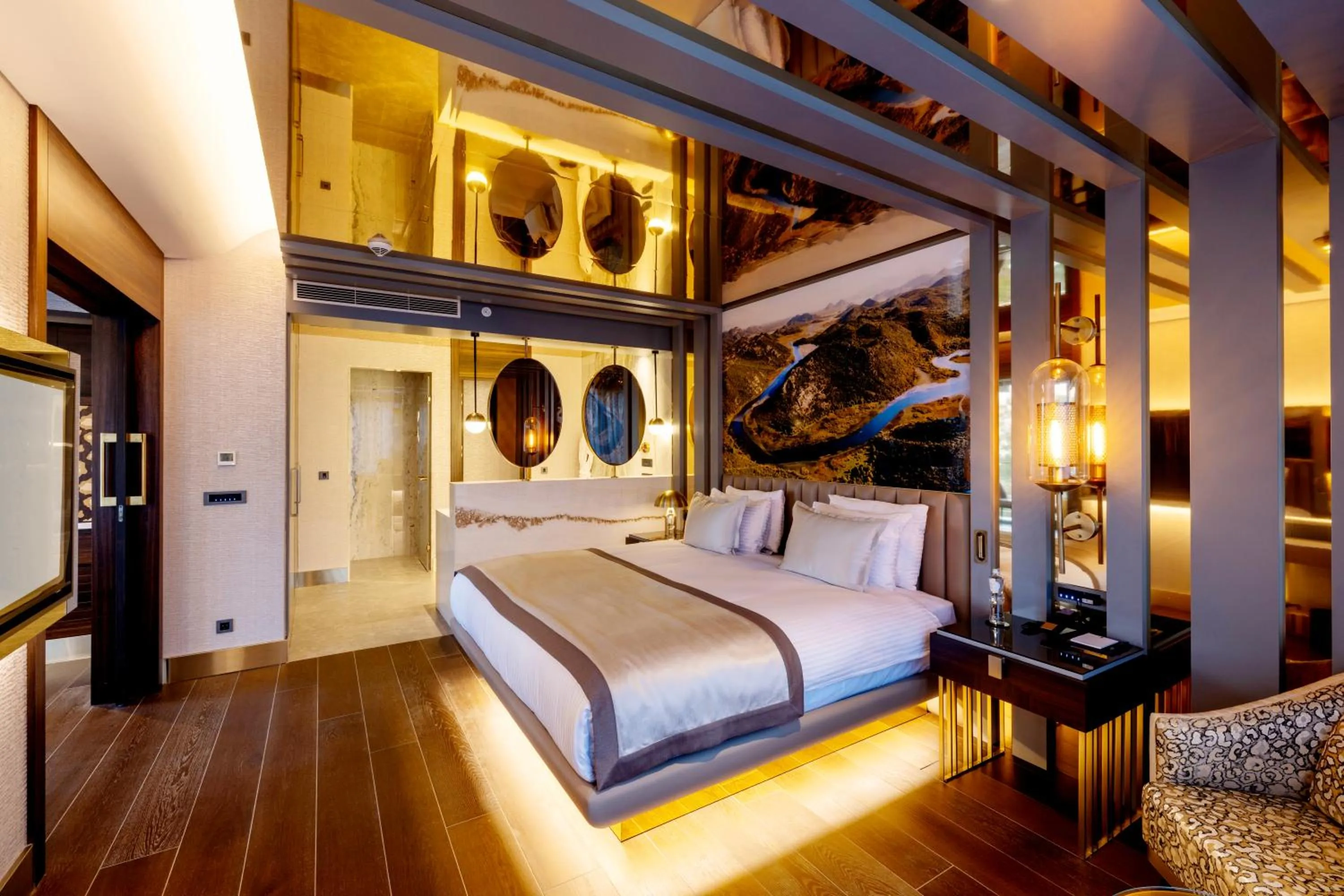 Bedroom, Bed in Merit Starlit Hotel & Residences