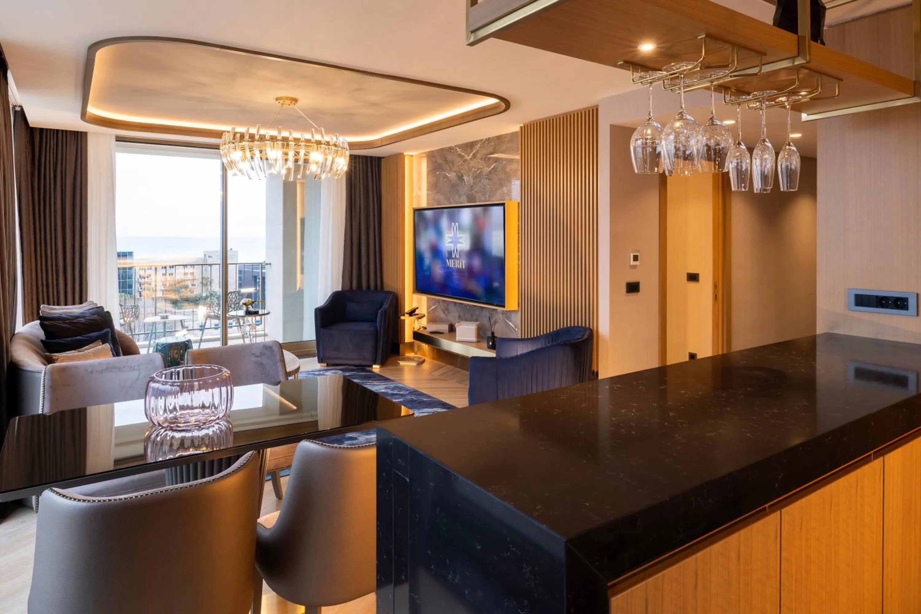TV and multimedia in Merit Starlit Hotel & Residences
