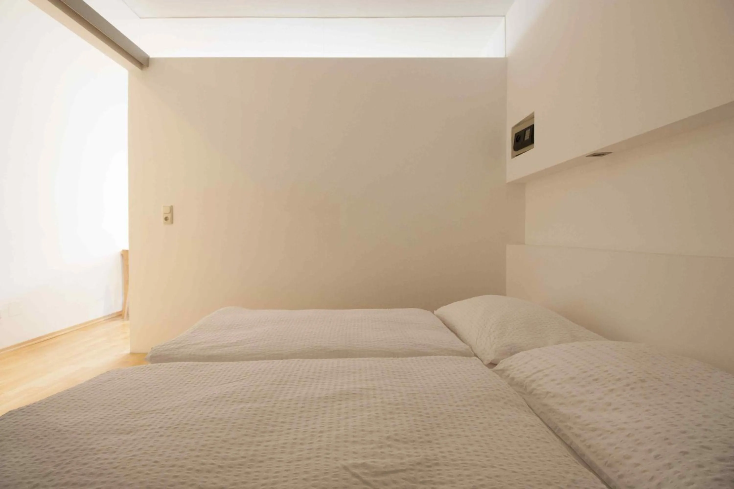 Bedroom, Bed in Appartements Christophorus