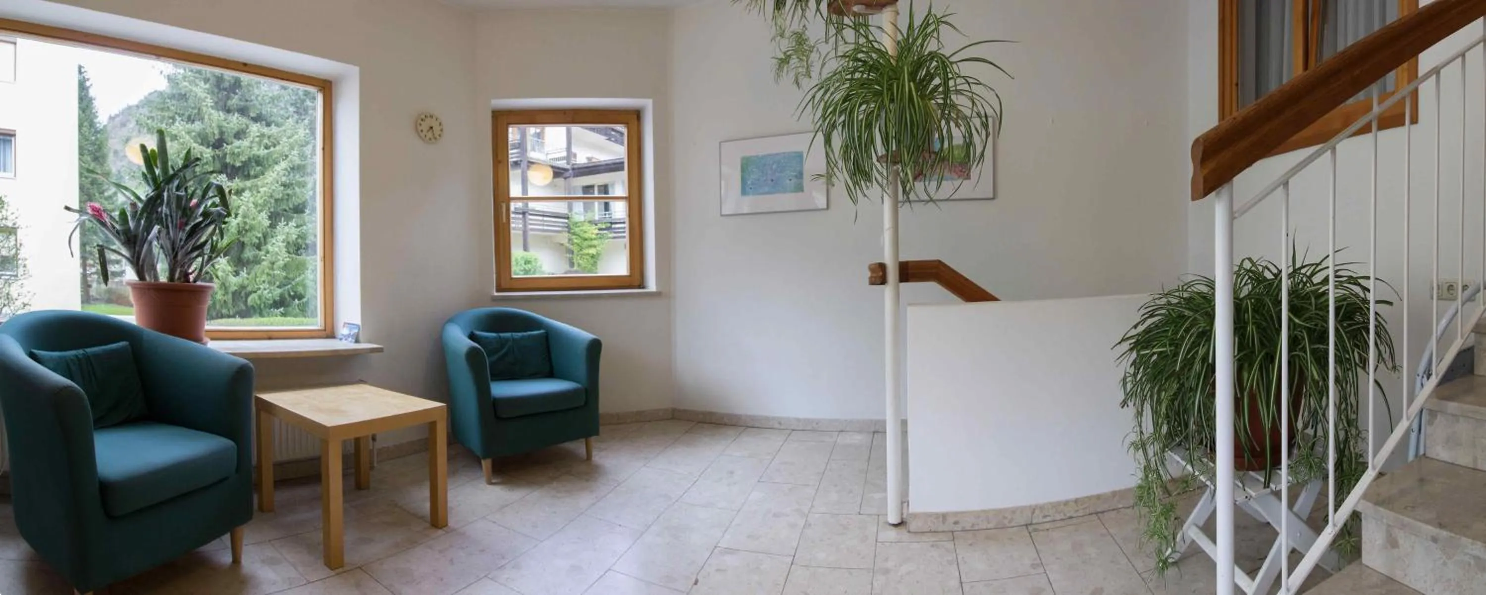 Lobby or reception in Appartements Christophorus