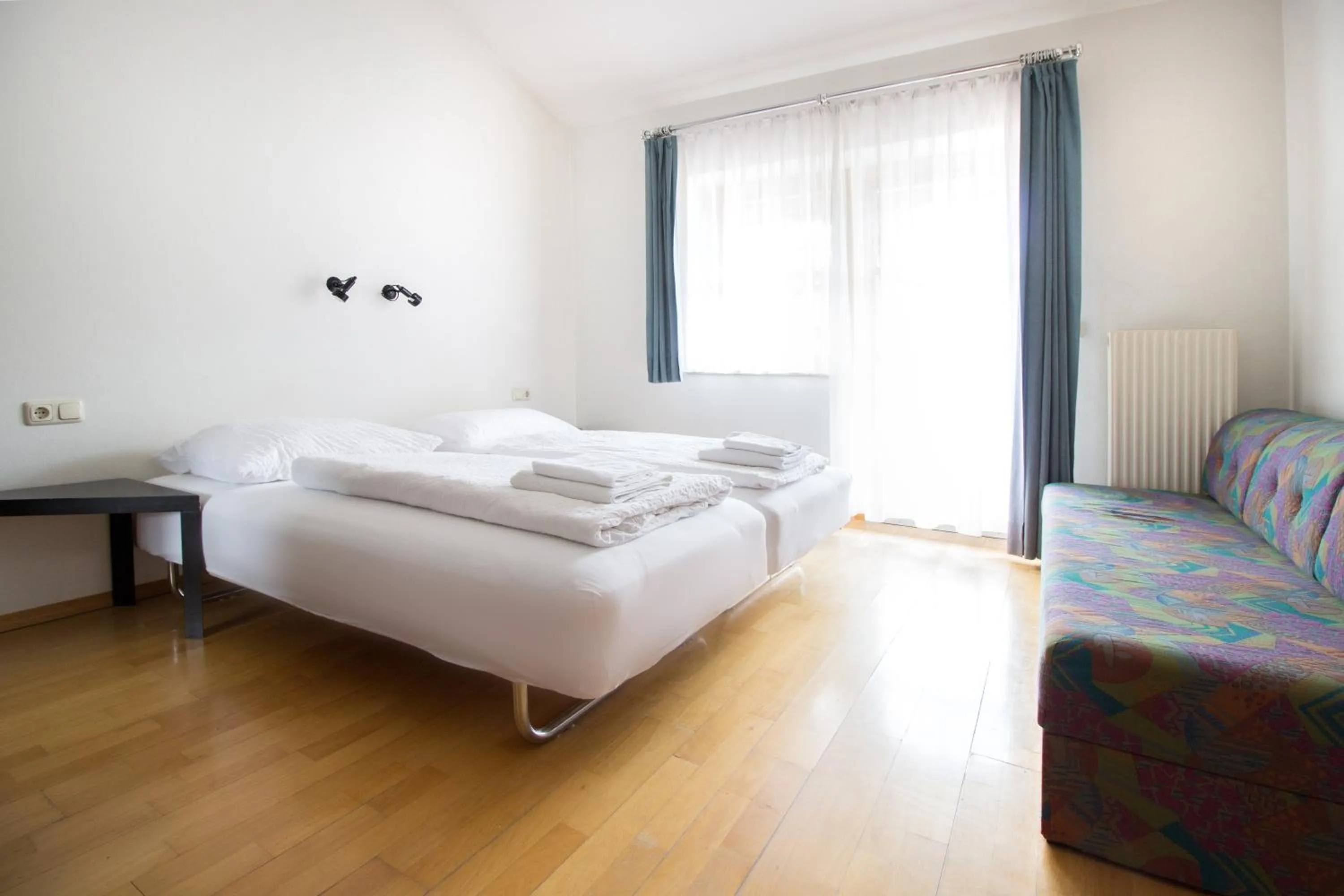 Bedroom, Bed in Appartements Christophorus