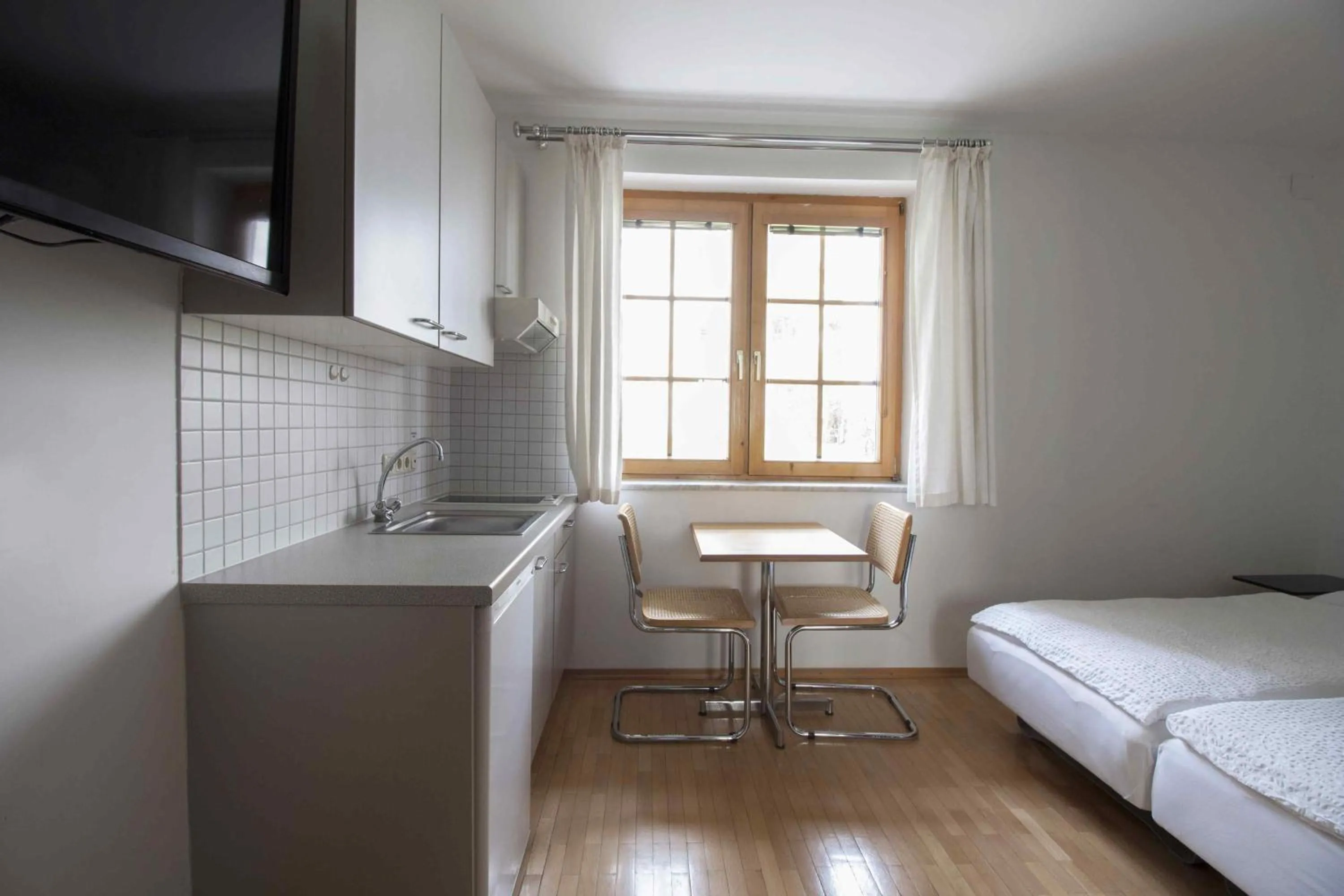 TV and multimedia, Bed in Appartements Christophorus